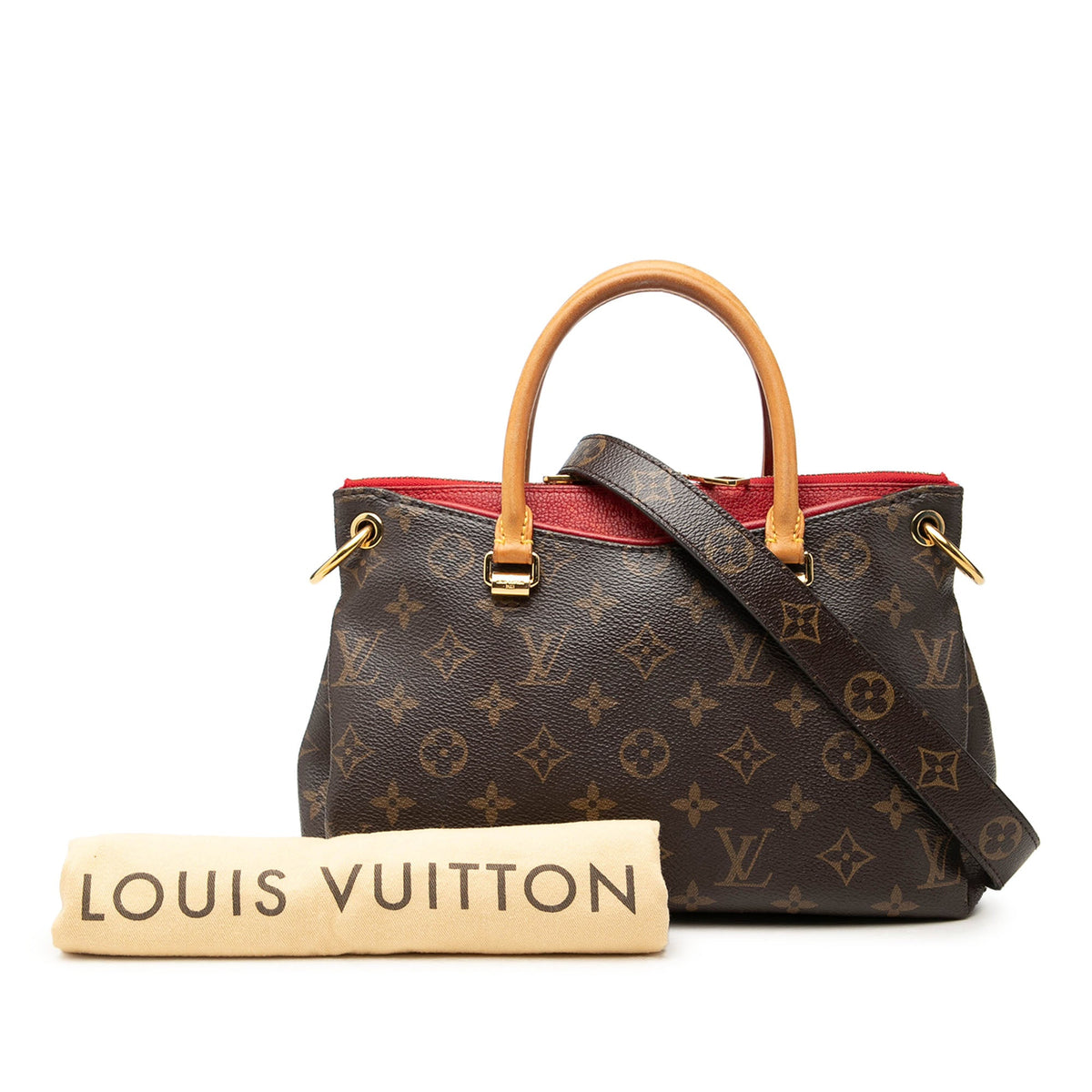 Louis Vuitton Monogram Pallas BB — Brown