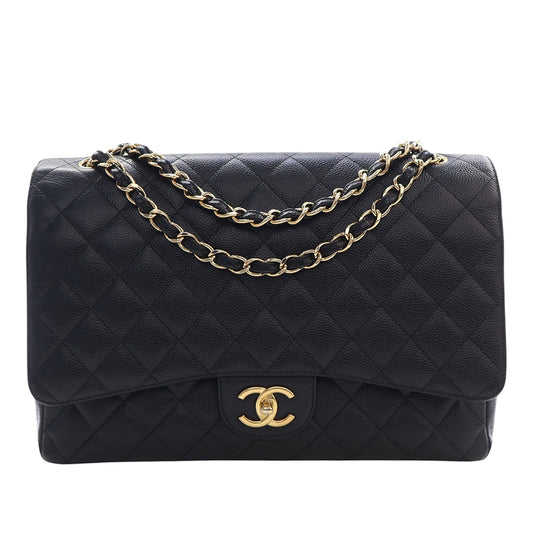 Chanel Maxi Classic Caviar Double Flap