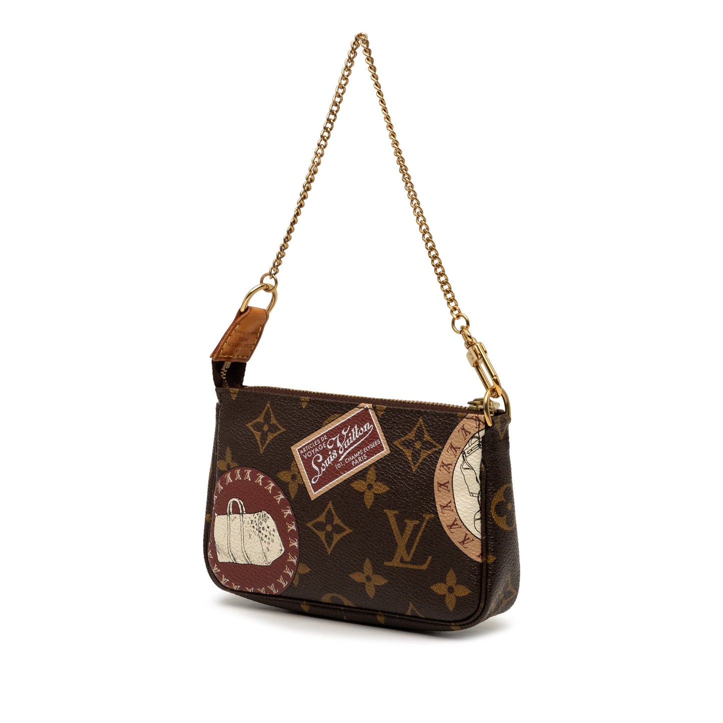 Louis Vuitton Monogram Patch Mini Pochette Accessoires