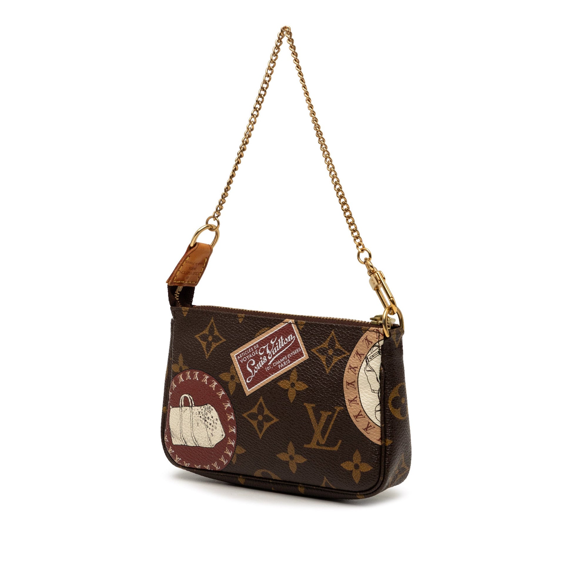 Louis Vuitton Monogram Patch Mini Pochette Accessoires