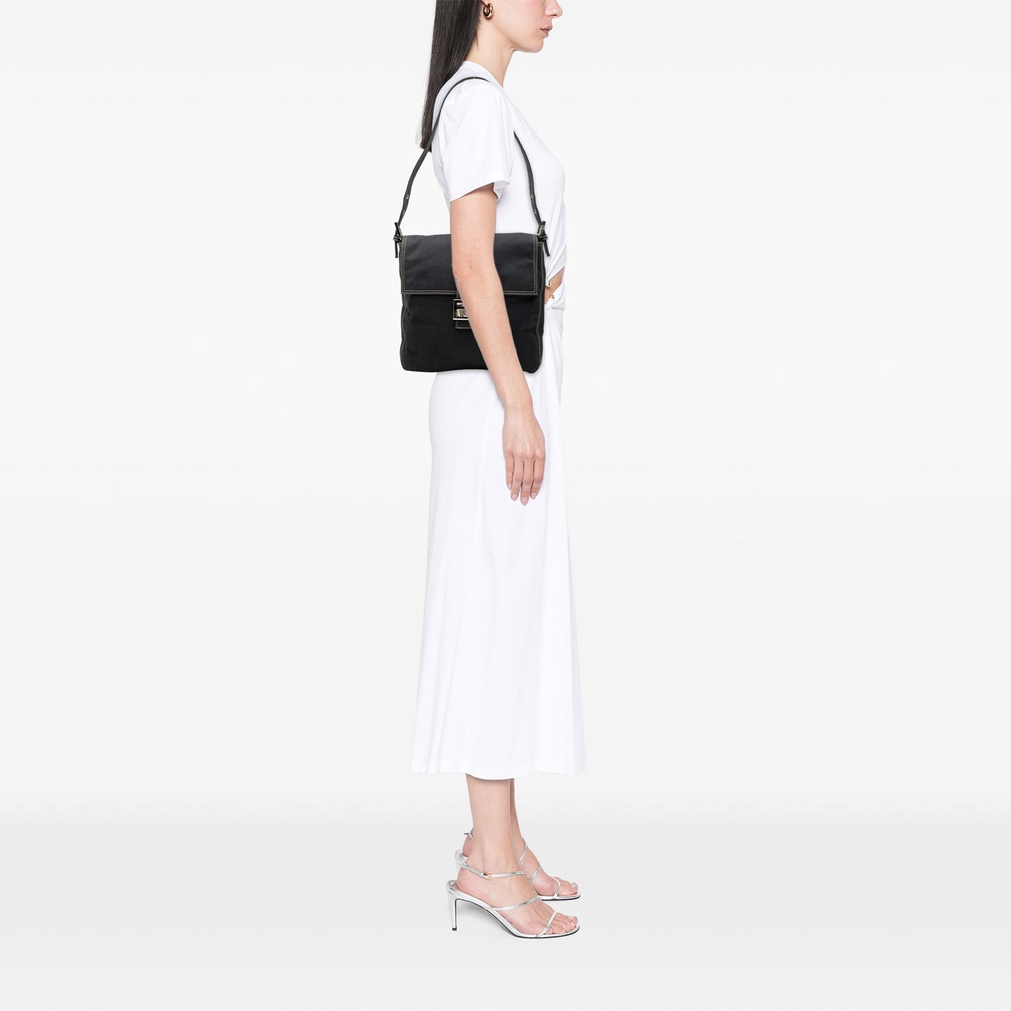 Fendi Canvas FF Marble Mamma Forever