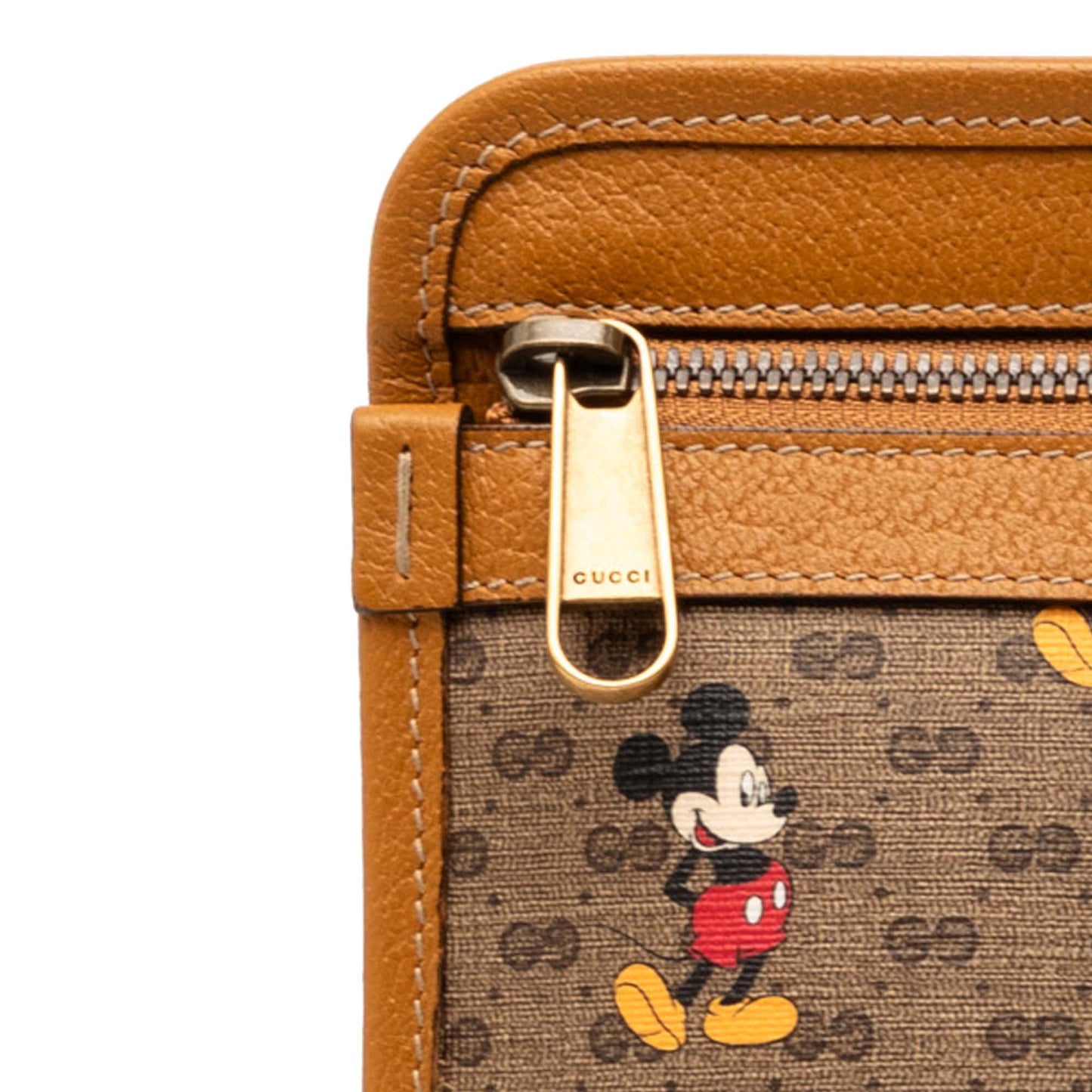 Gucci Disney Micro GG Supreme Mickey Mouse Clutch