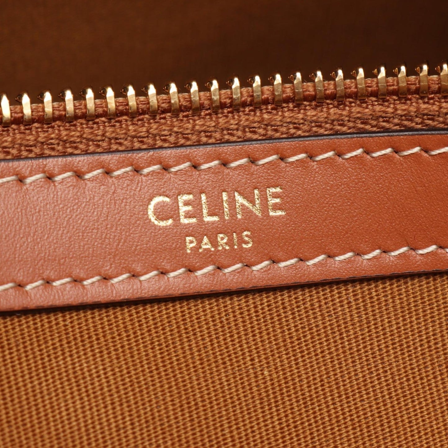 Celine Triomphe Coated Canvas Horizontal Cabas Tote