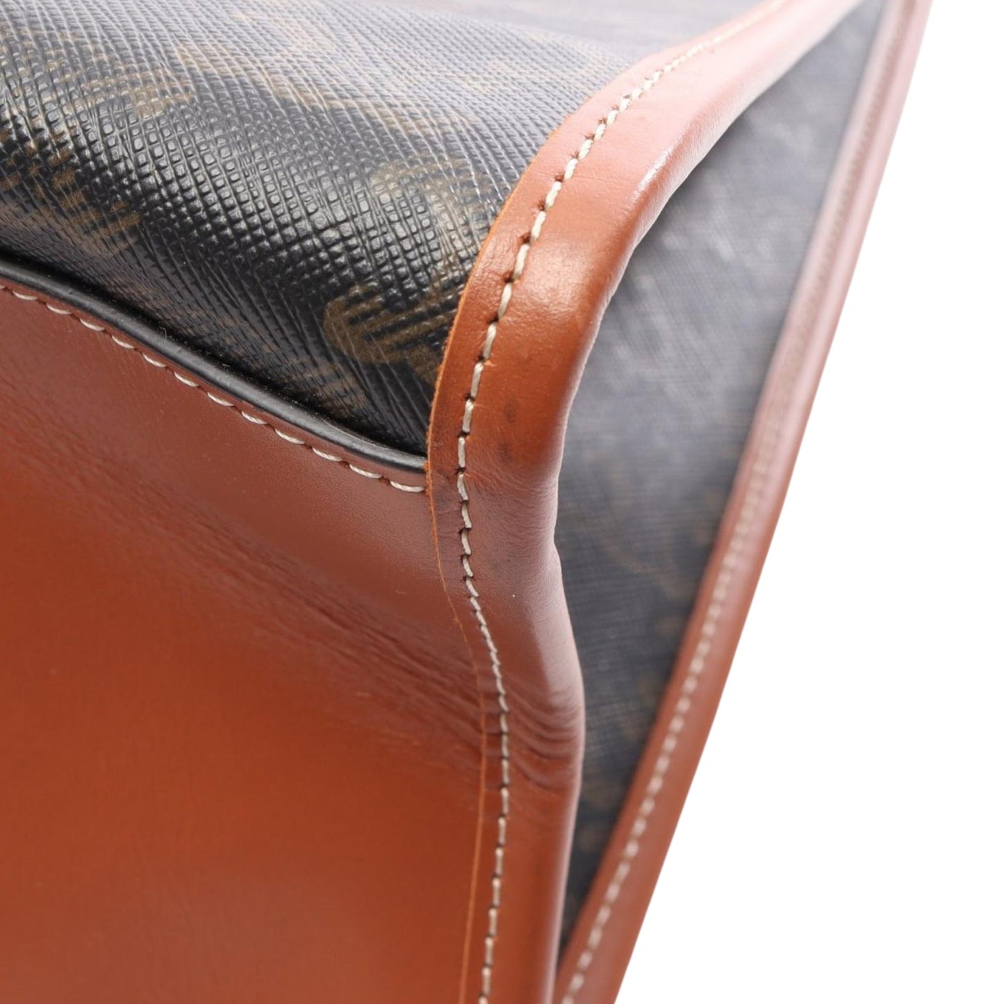 Celine Triomphe Coated Canvas Horizontal Cabas Tote