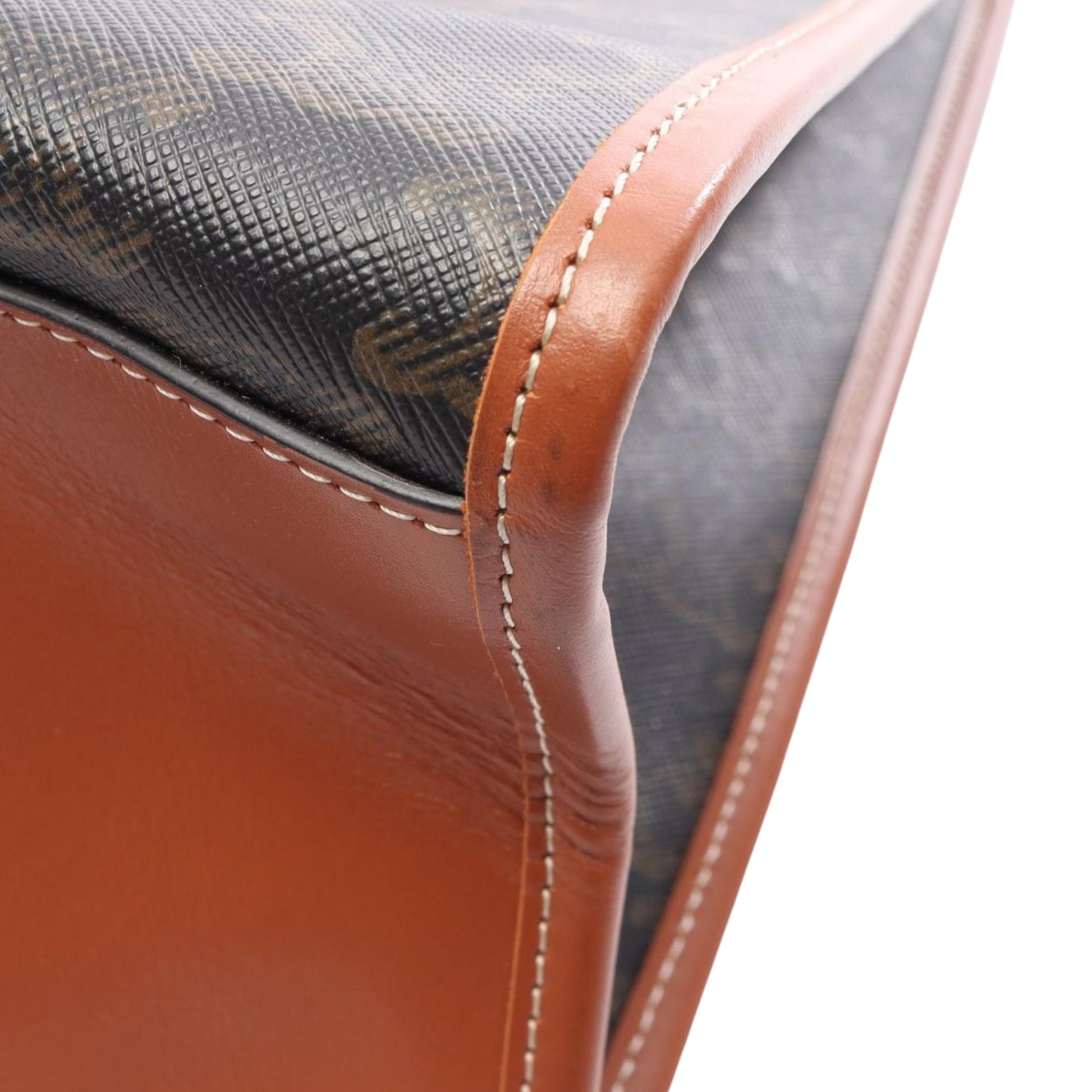 Celine Triomphe Coated Canvas Horizontal Cabas Tote