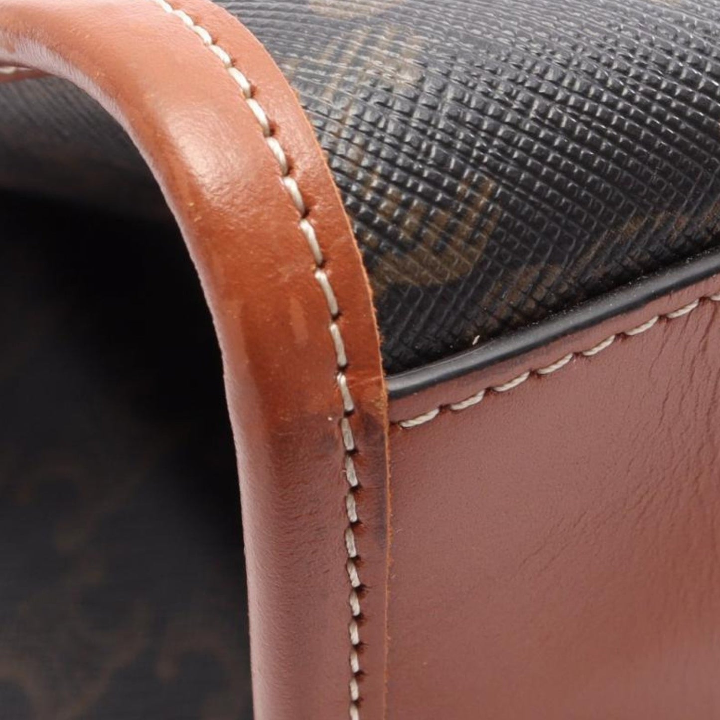 Celine Triomphe Coated Canvas Horizontal Cabas Tote