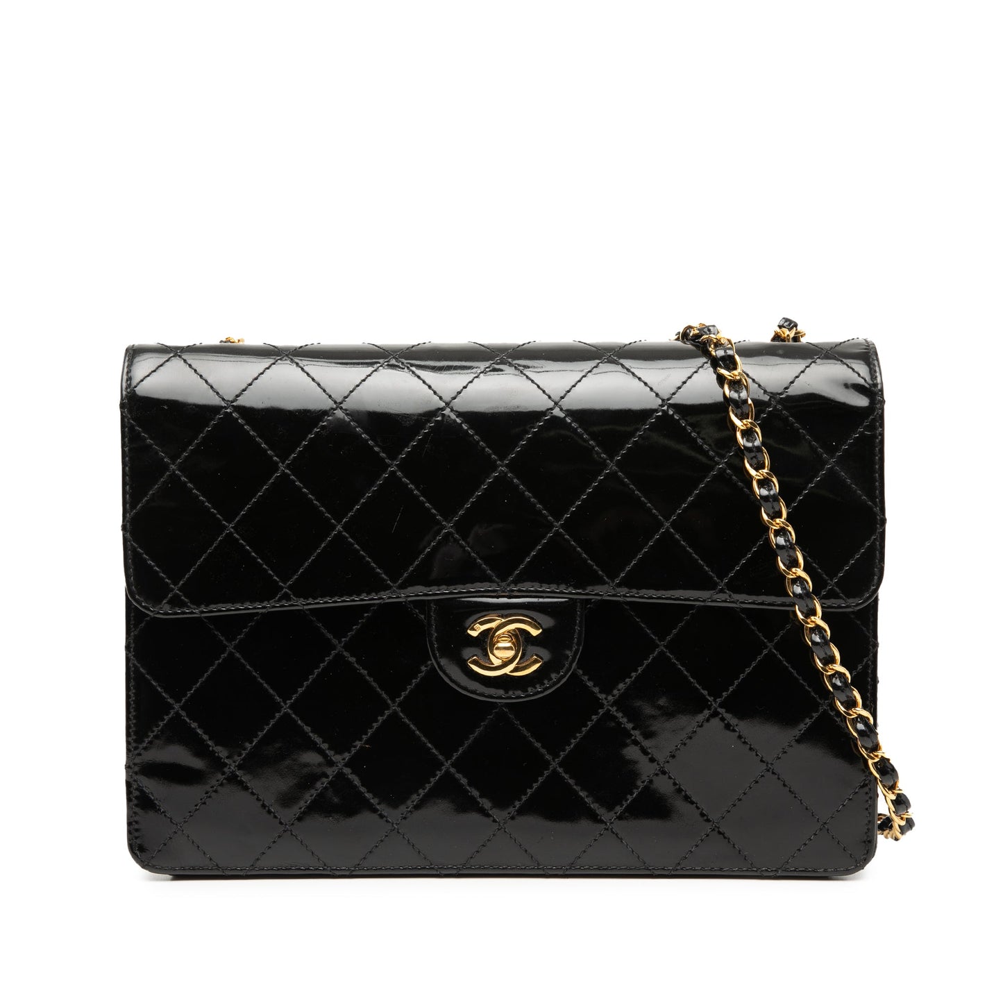 Chanel Jumbo XL Classic Patent Single Flap
