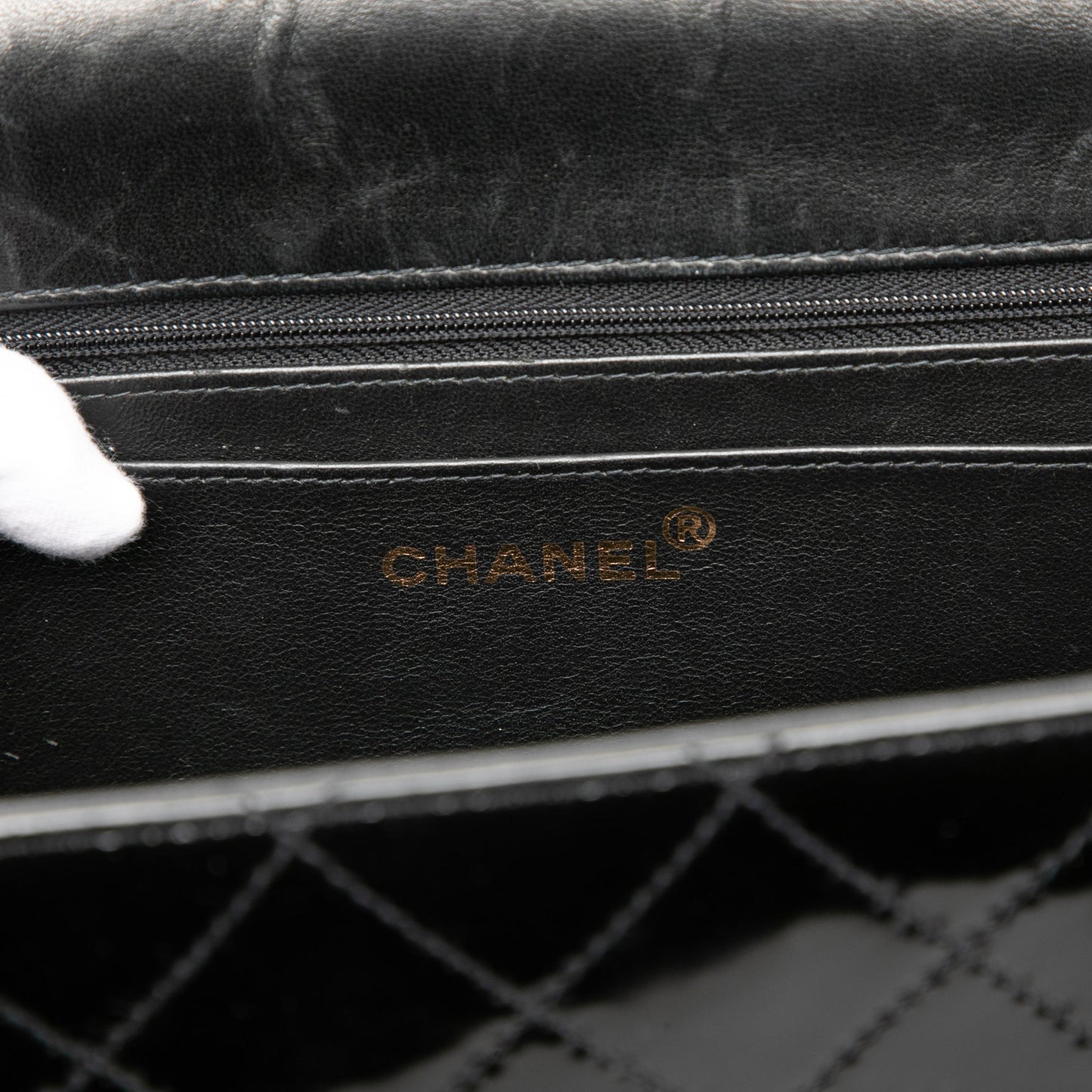 Chanel Jumbo Classic Patent Single Flap