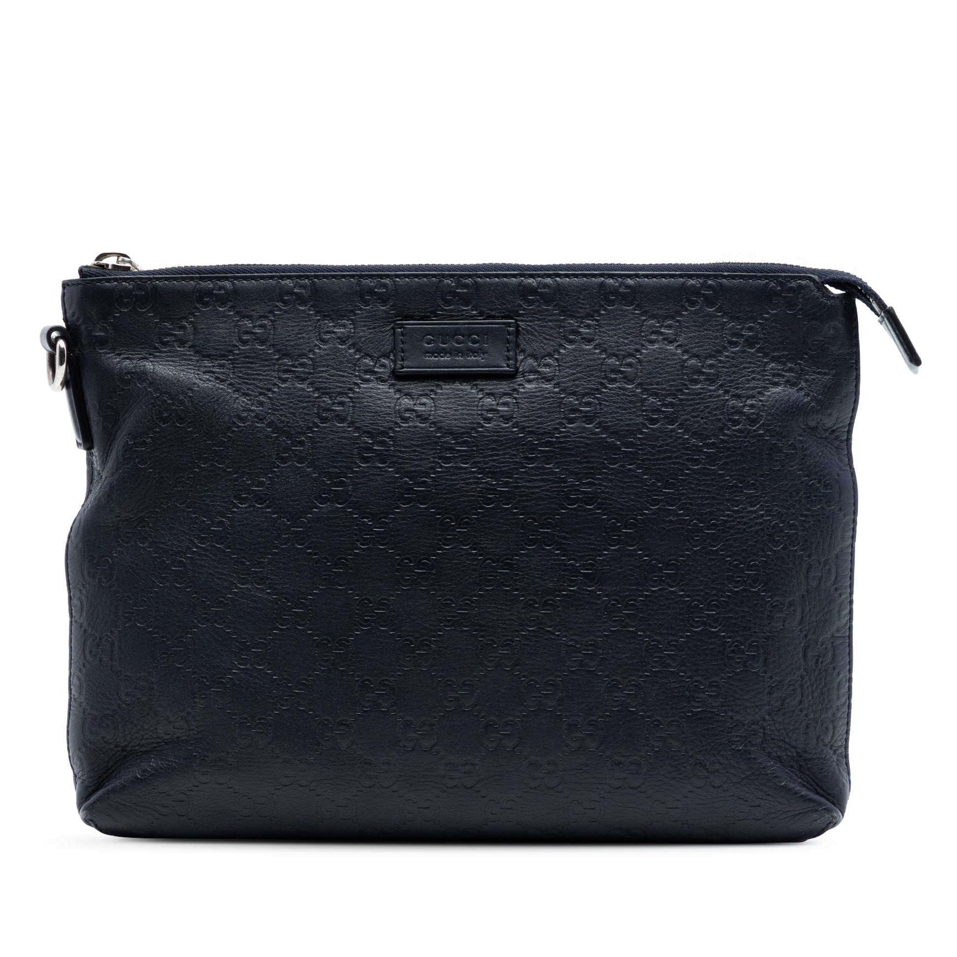 Gucci Guccissima Wristlet Clutch