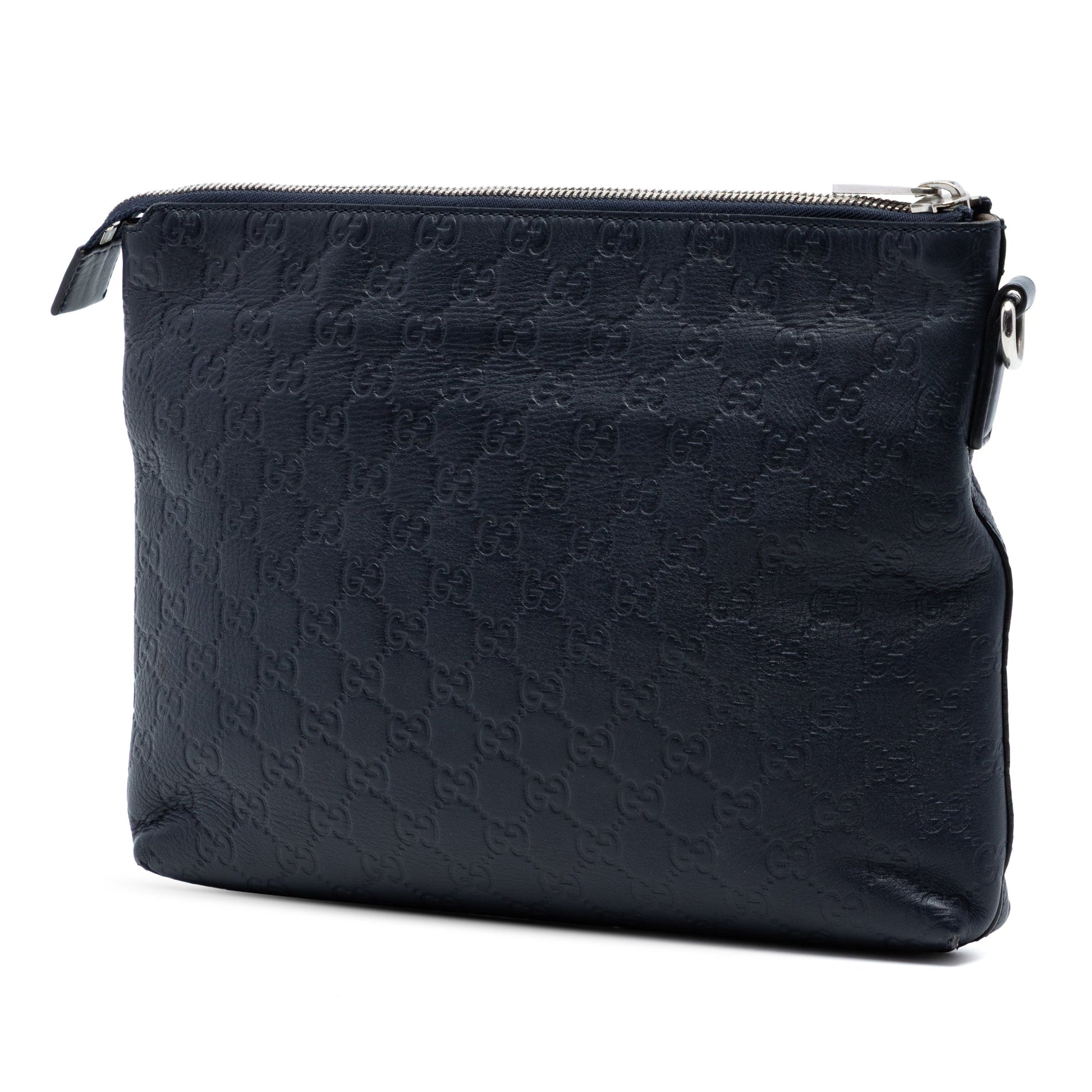 Gucci Guccissima Wristlet Clutch