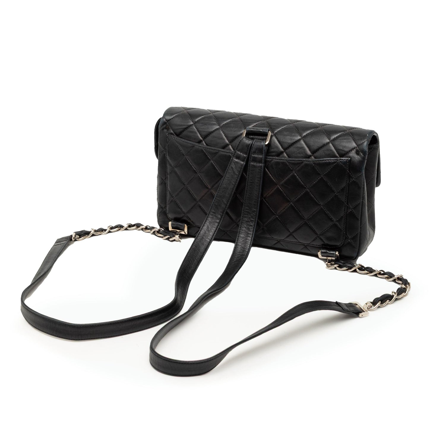 Chanel Medium Quilted Lambskin Flap Backpack