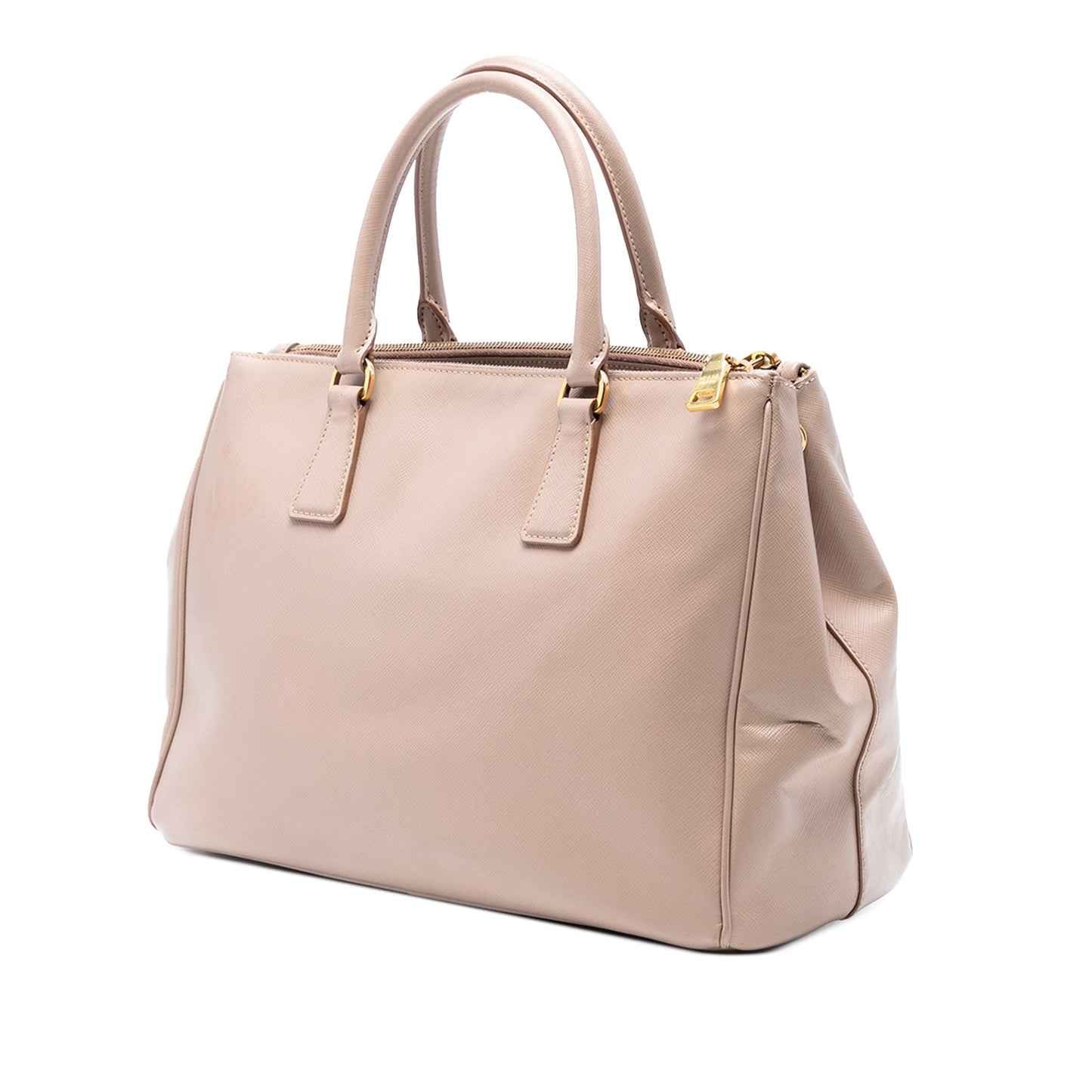 Prada Large Saffiano Lux Galleria Double Zip Tote