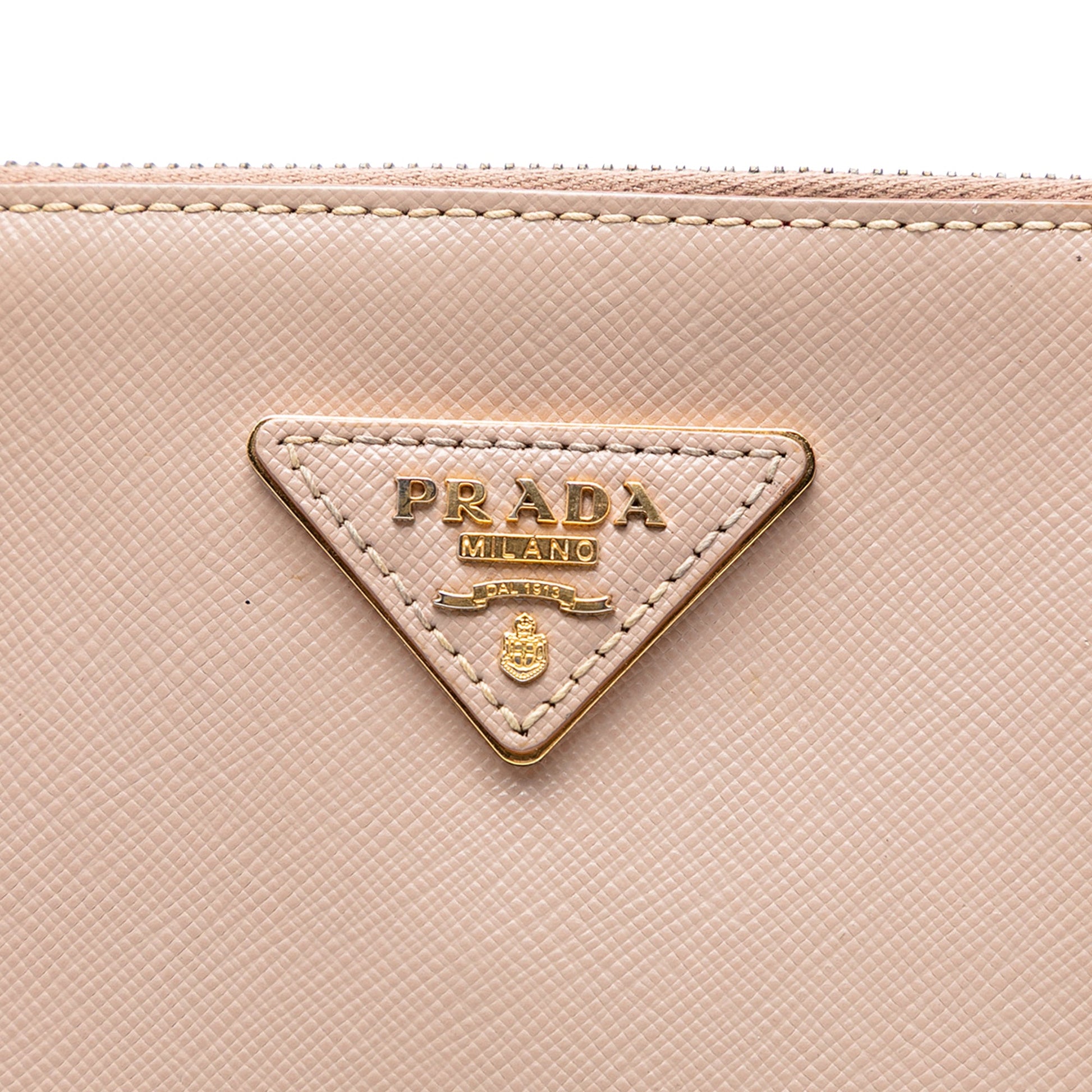 Prada Large Saffiano Lux Galleria Double Zip Tote