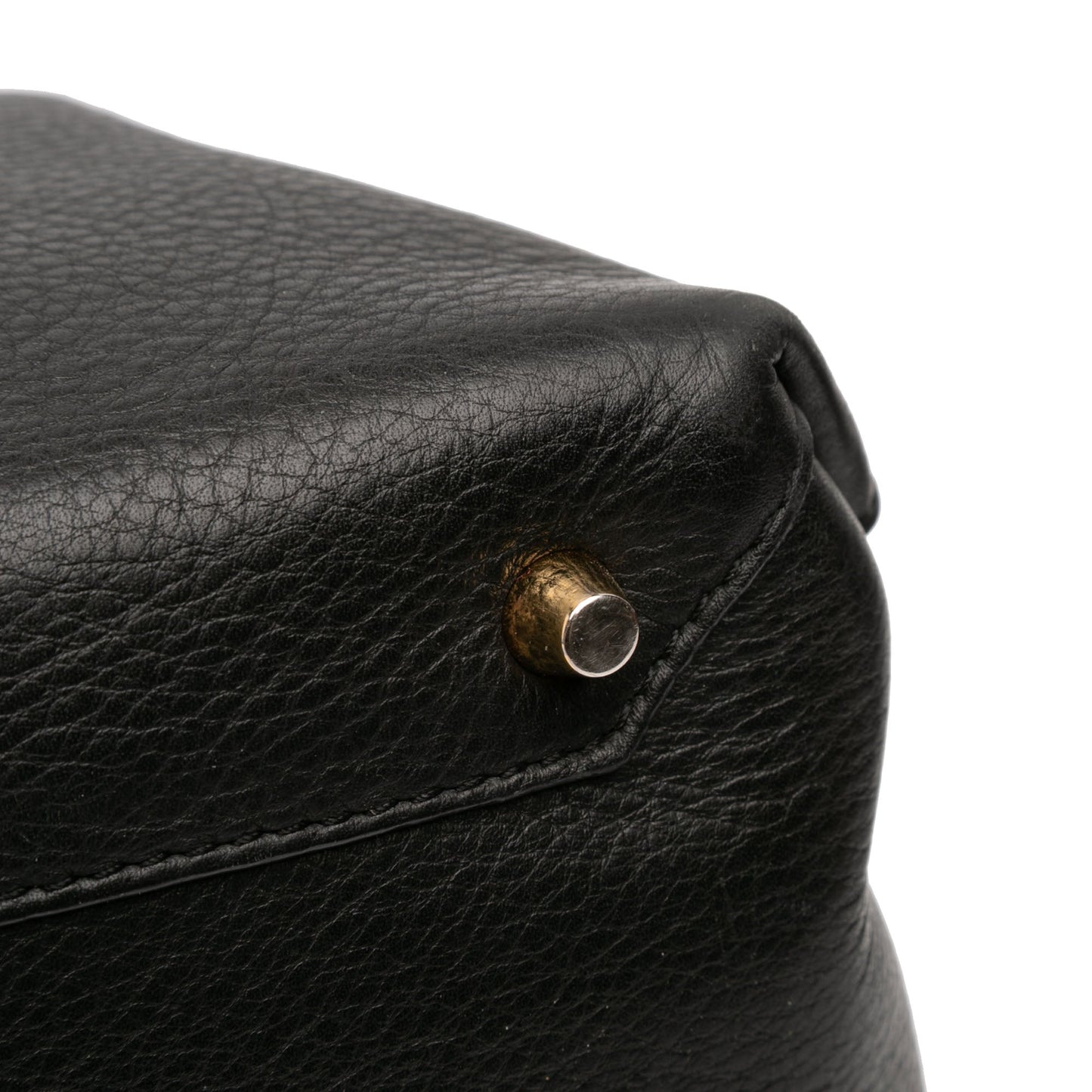 Burberry Large Leather and House Check Banner Satchel
