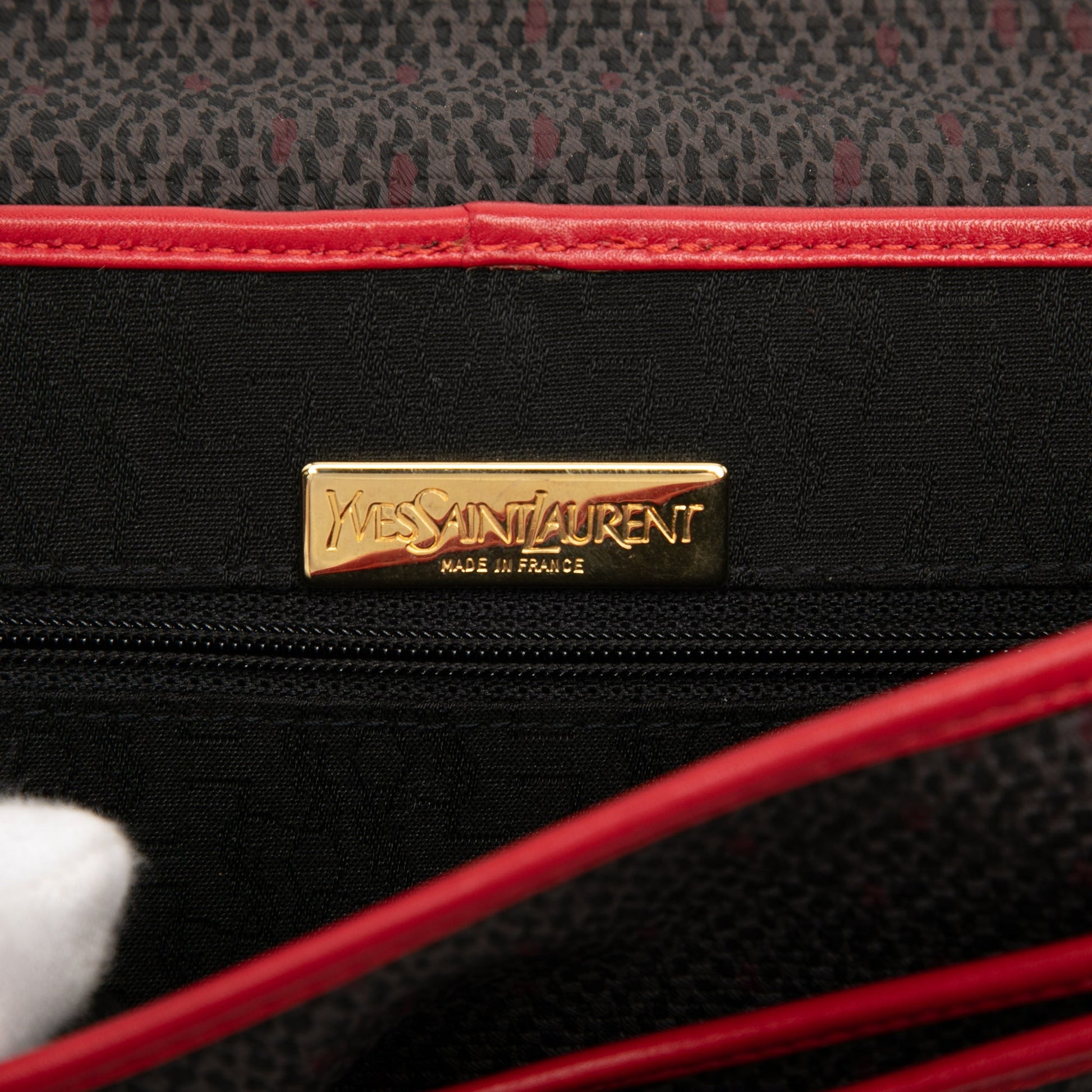 Coated Canvas Envelope Crossbody