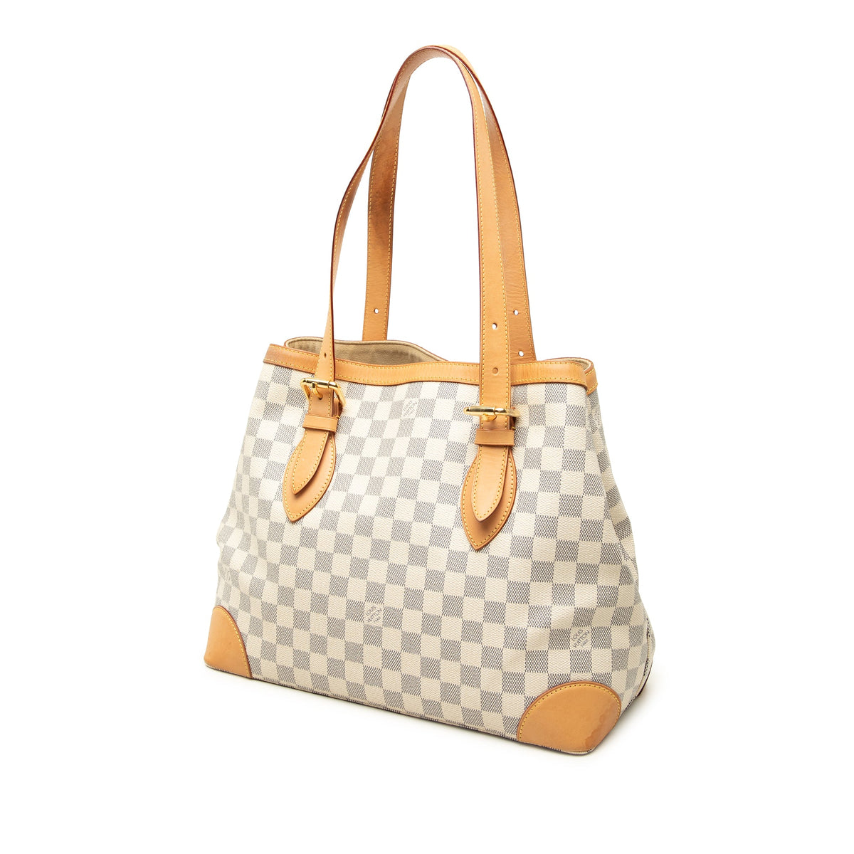 Louis Vuitton Damier Azur Hampstead MM — White