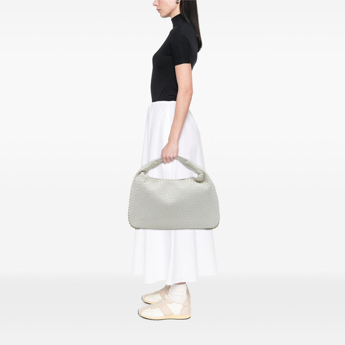 Bottega Veneta Large Nappa Intrecciato Veneta Hobo