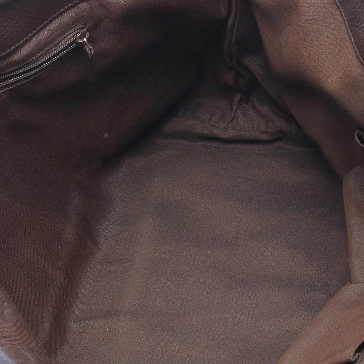 Gucci Small Leather Bamboo Tassel Tote — Brown
