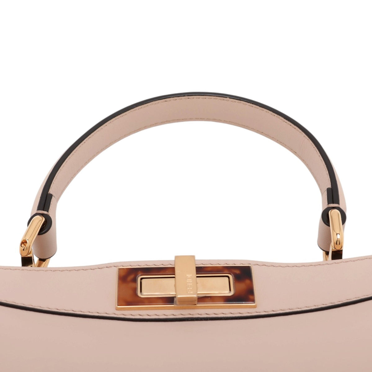 Fendi Medium Leather Peekaboo ISeeU Satchel — Pink