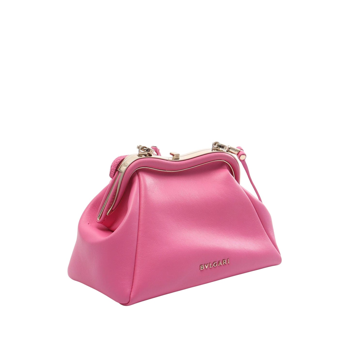 Bvlgari Leather Serpentine Pouch Crossbody