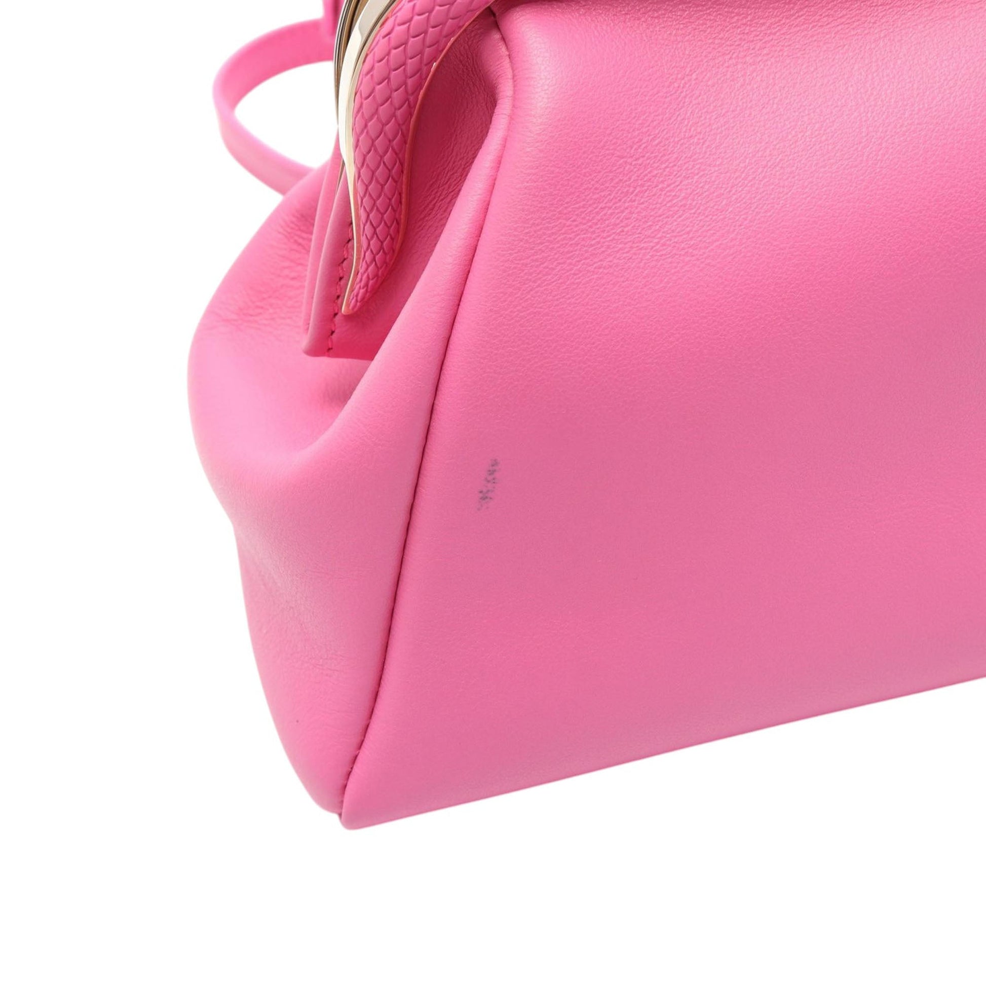 Bvlgari Leather Serpentine Pouch Crossbody