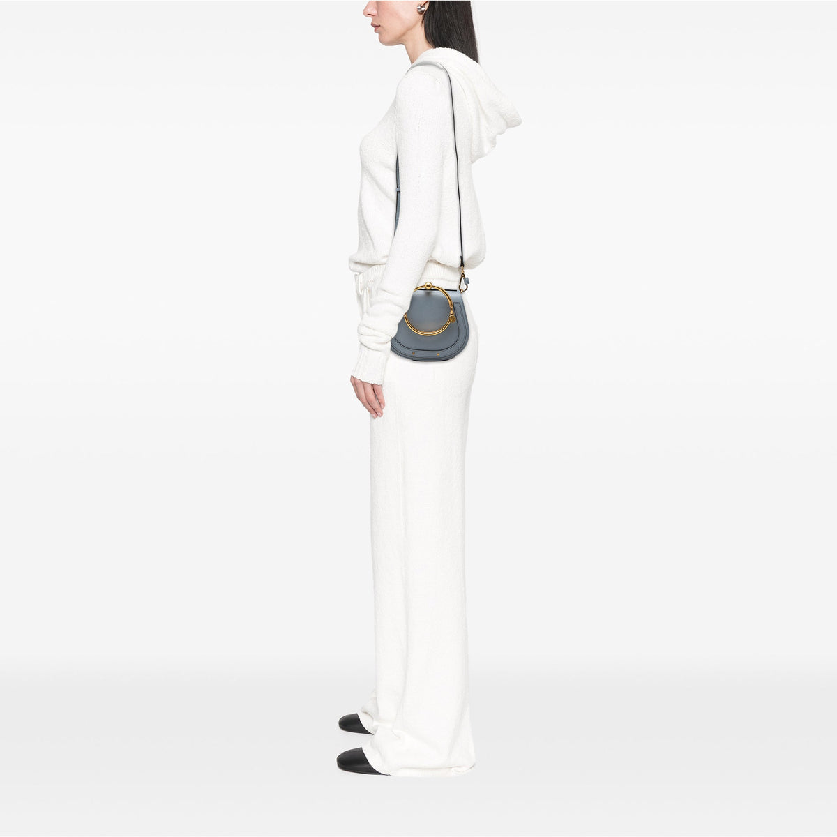 Chloé Small Leather Nile Bracelet Satchel