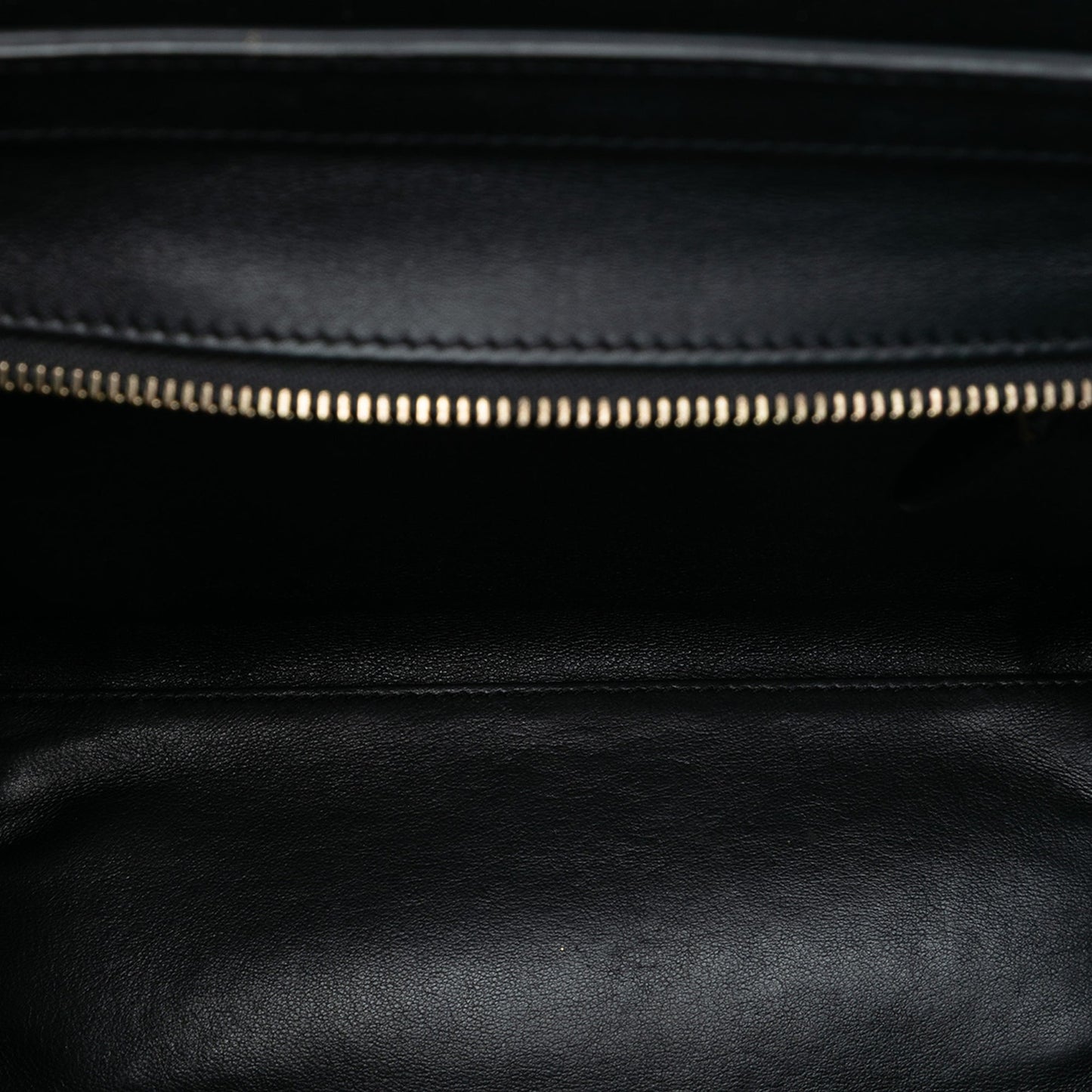 Celine Micro Tricolor Leather Luggage Tote