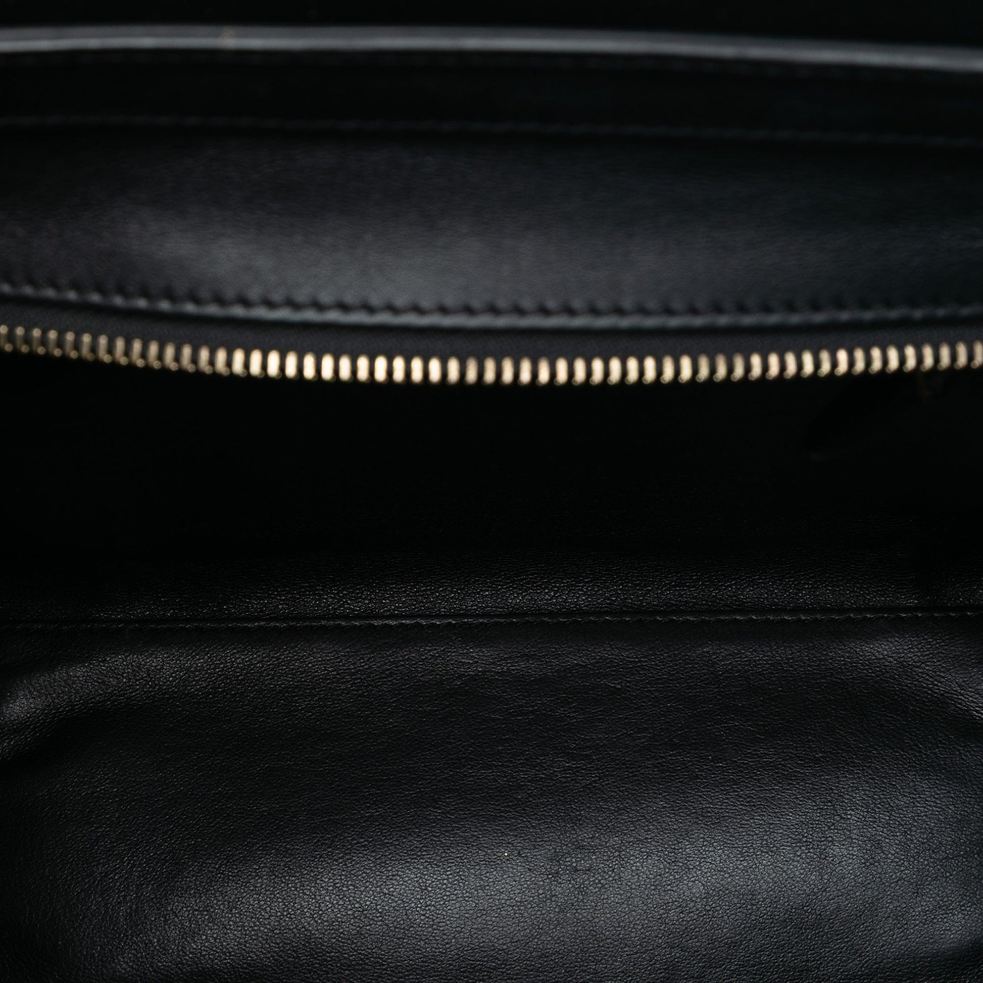 Celine Micro Tricolor Leather Luggage Tote