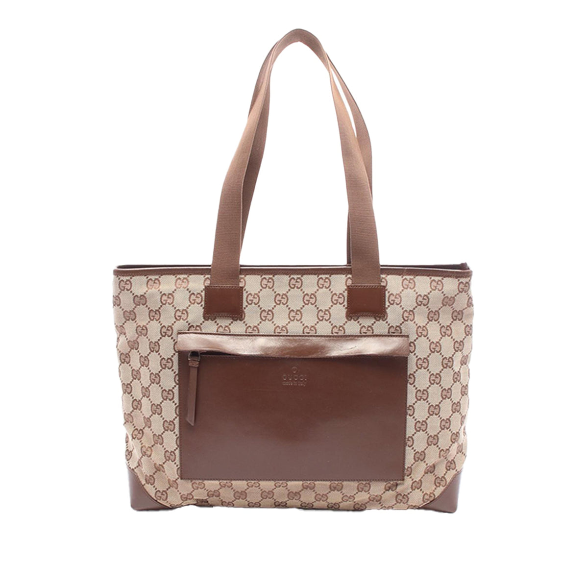 Gucci GG Canvas Tote — Beige