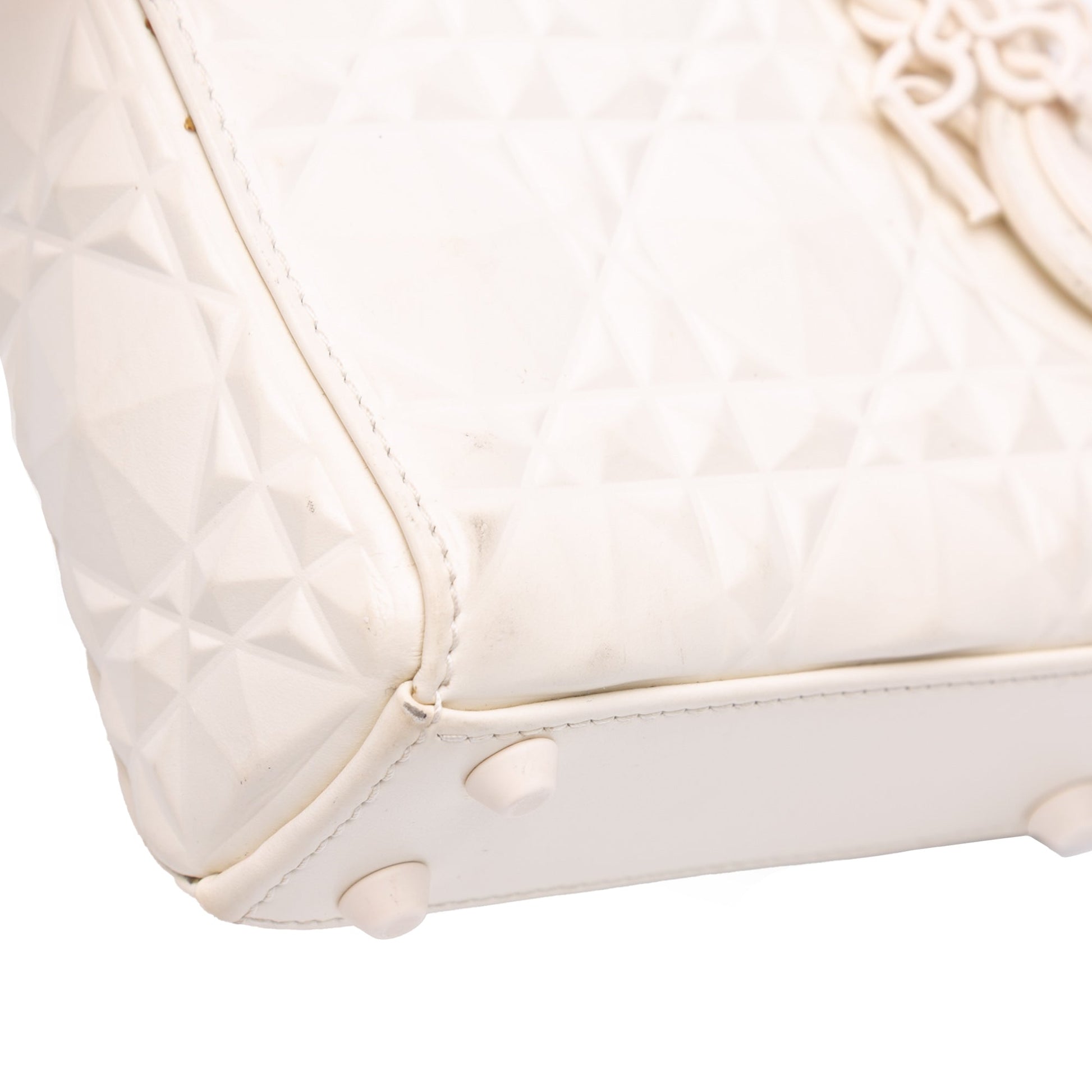 Dior Micro Ultra Matte Calfskin Cannage Diamond Motif Lady Dior