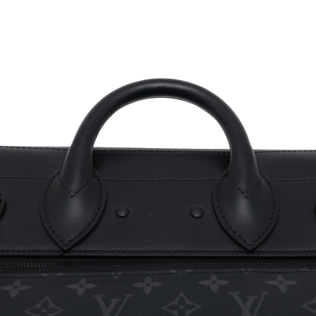 Louis Vuitton Monogram Eclipse Steamer PM — Black
