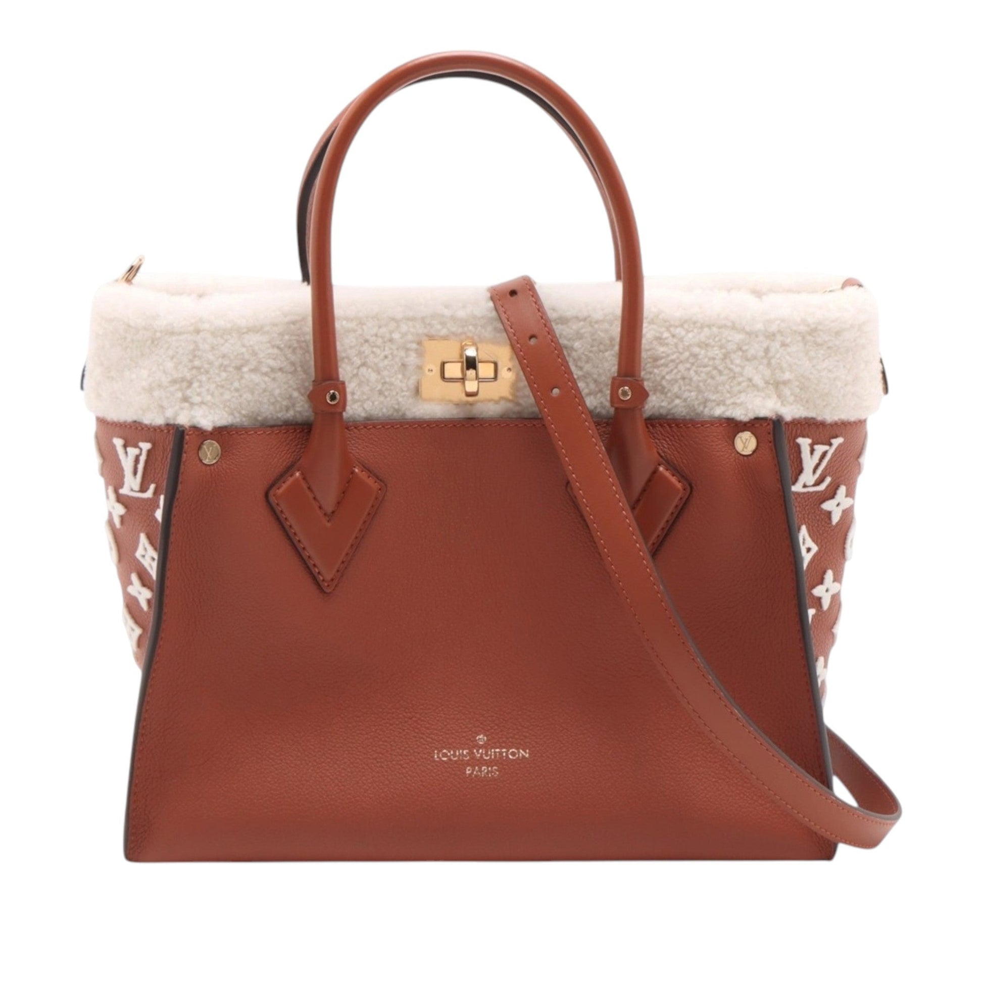 Louis Vuitton Monogram Tuftage On My Side MM