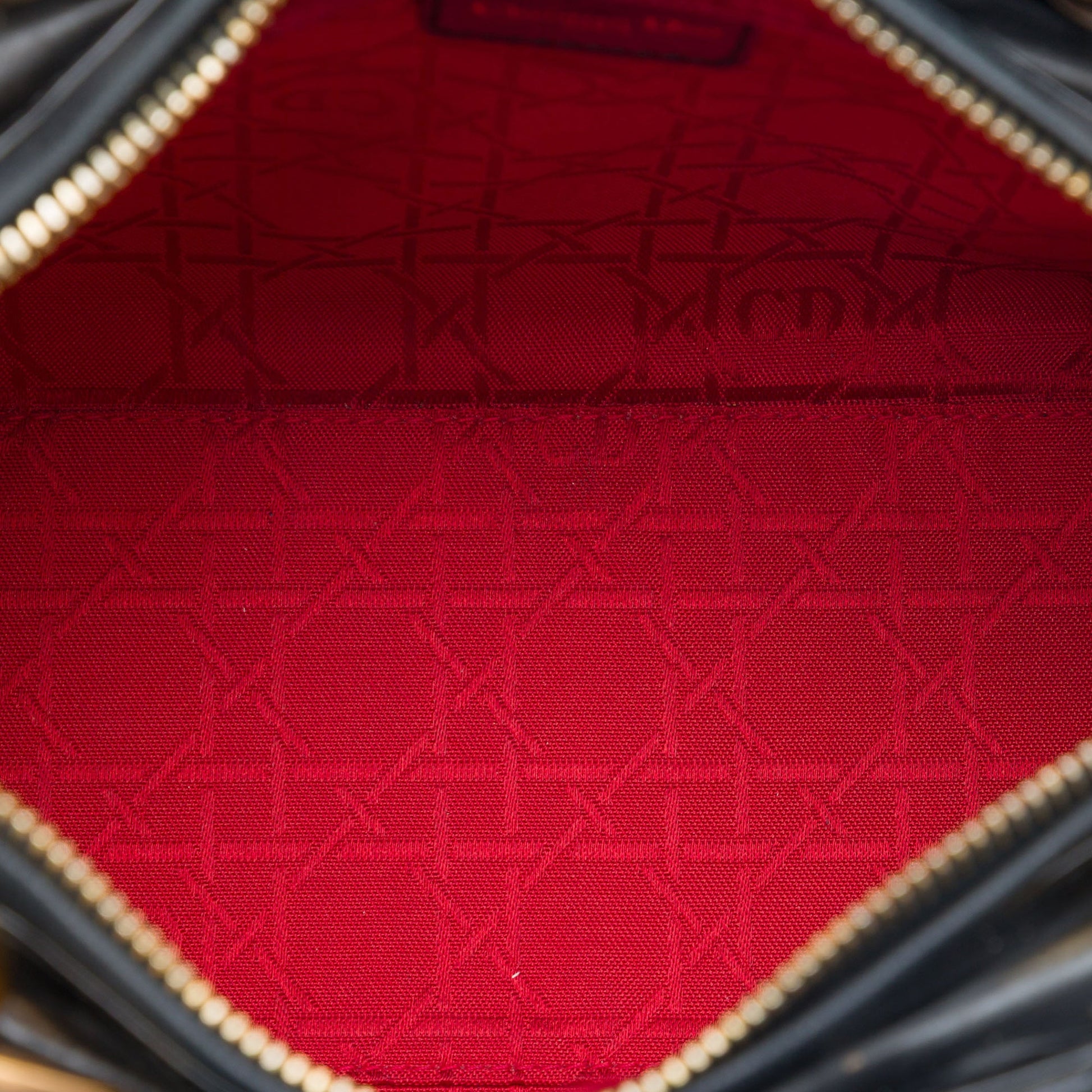 Dior Medium Patent Cannage Lady Dior