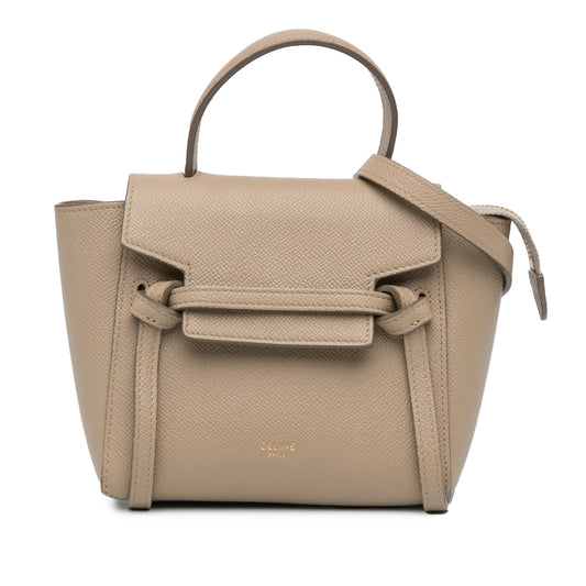 Celine Pico Grained Calfskin Belt Bag