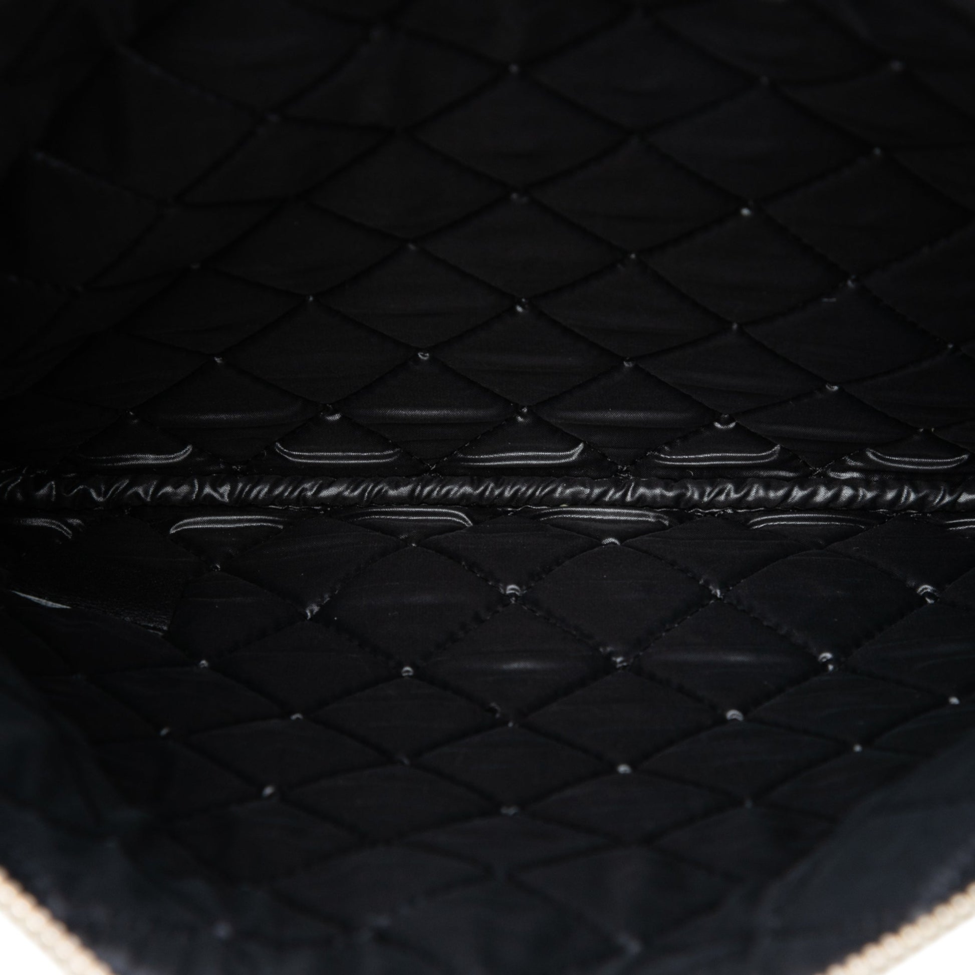 Chanel Medium Bicolor Goatskin Boy O Case Clutch