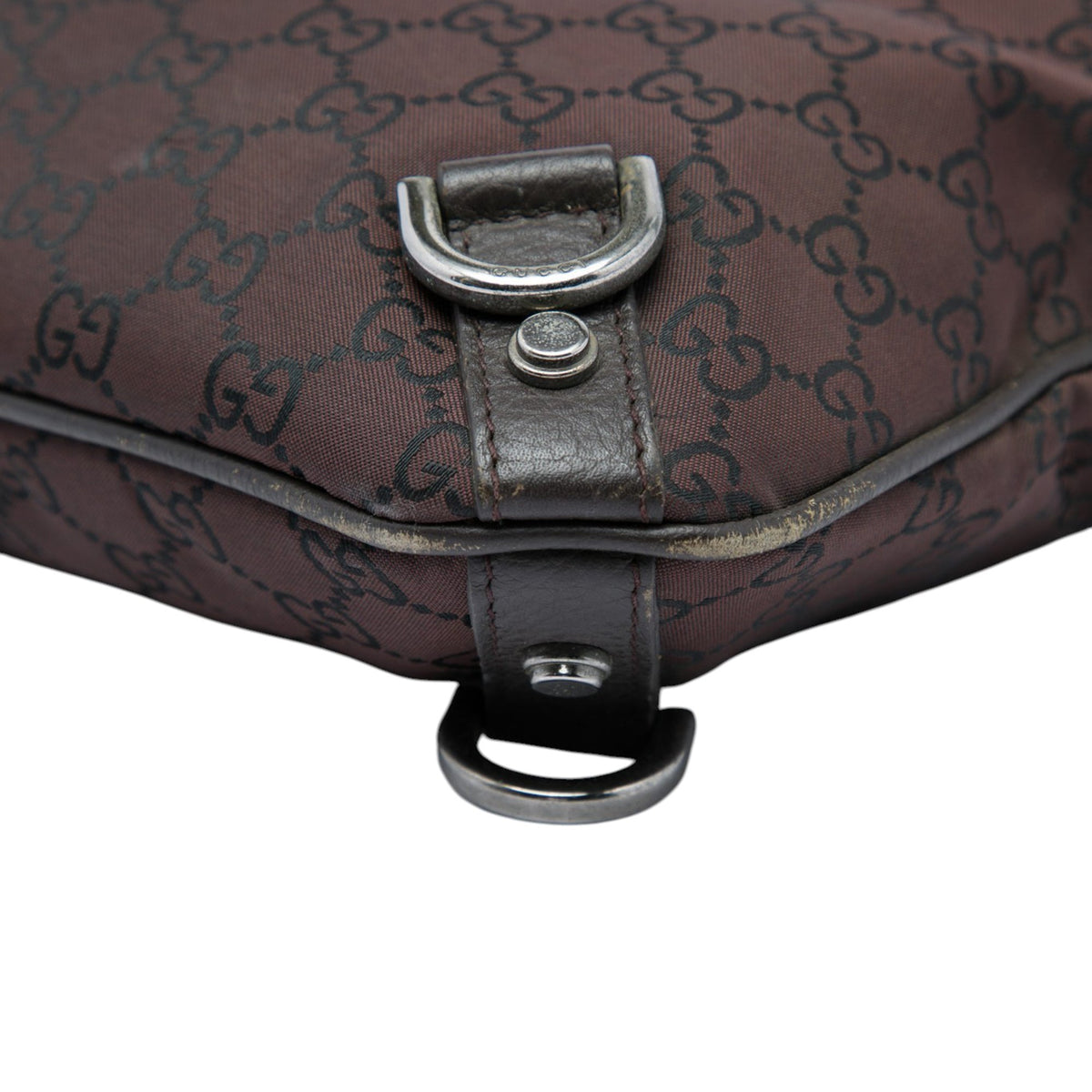Gucci GG Nylon Abbey D Ring Crossbody