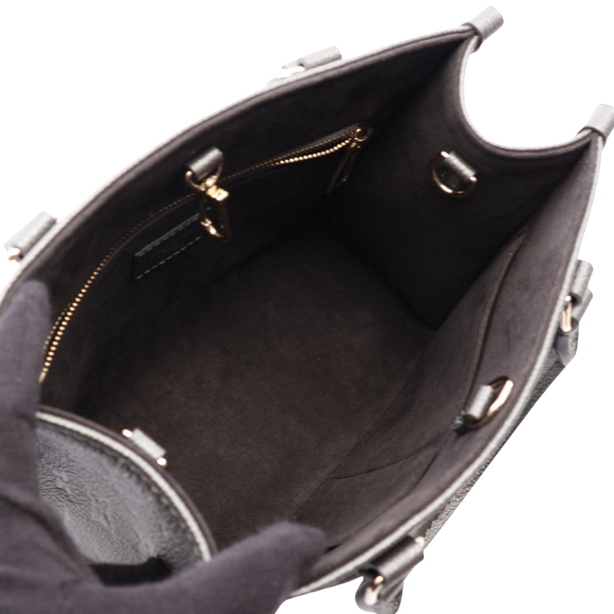 Louis Vuitton Monogram Empreinte OnTheGo PM — Gray
