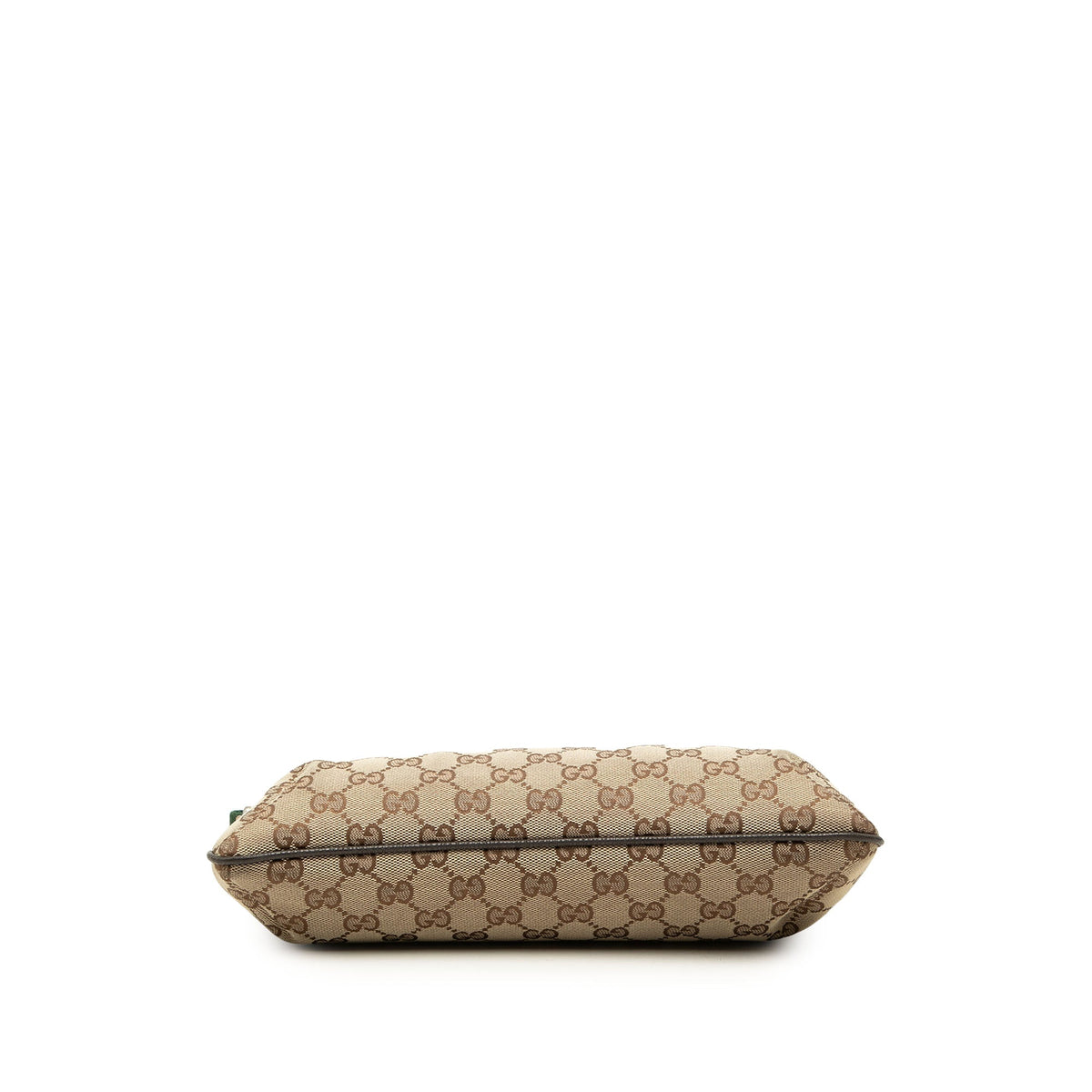 Gucci GG Canvas Web Crossbody — Beige