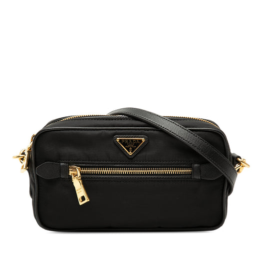 Prada Small Tessuto Front Pocket Camera Bag