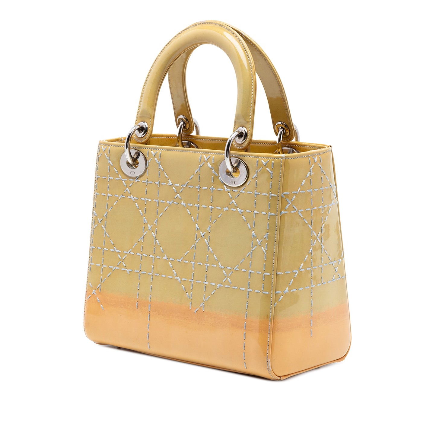 Dior Medium Ombre Patent Cannage Lady Dior