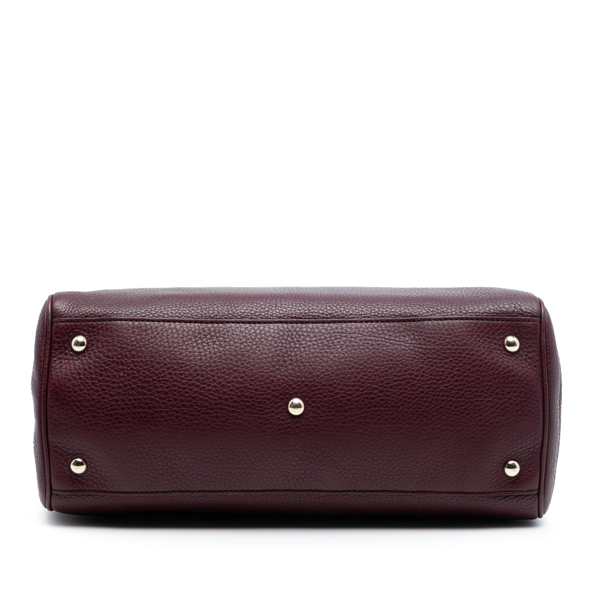 Gucci Medium Calfskin Bamboo Shopper Satchel