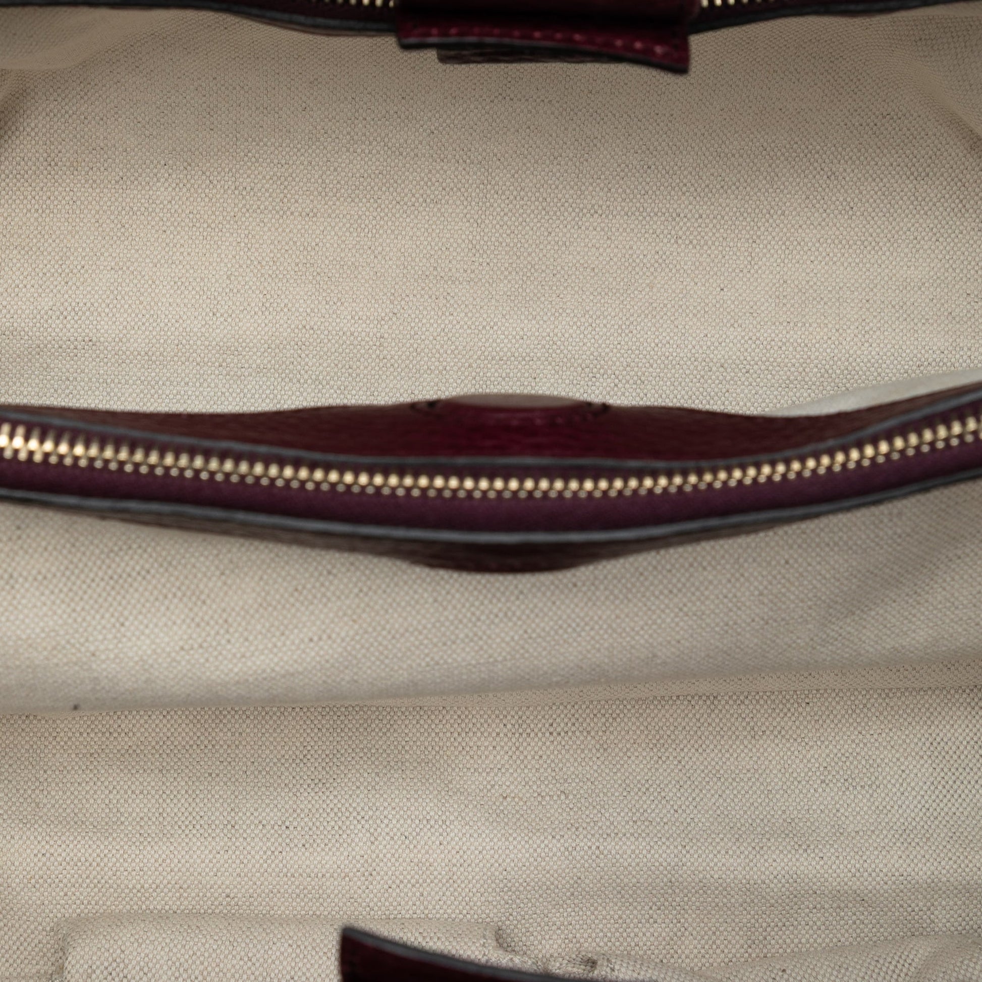 Gucci Medium Calfskin Bamboo Shopper Satchel