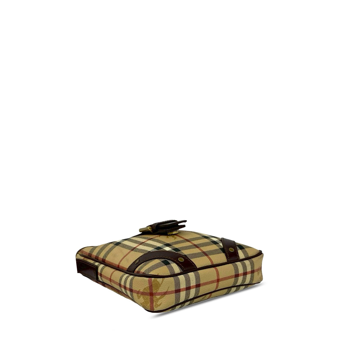 Burberry Haymarket Check Coated Canvas Crossbody
