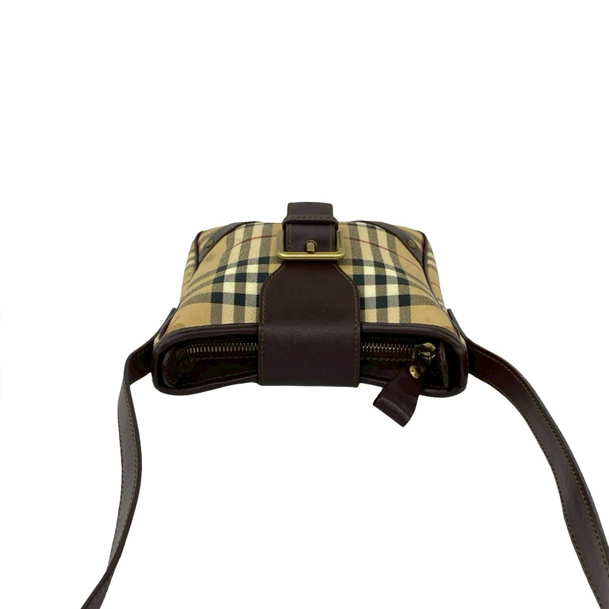 Burberry Haymarket Check Coated Canvas Crossbody
