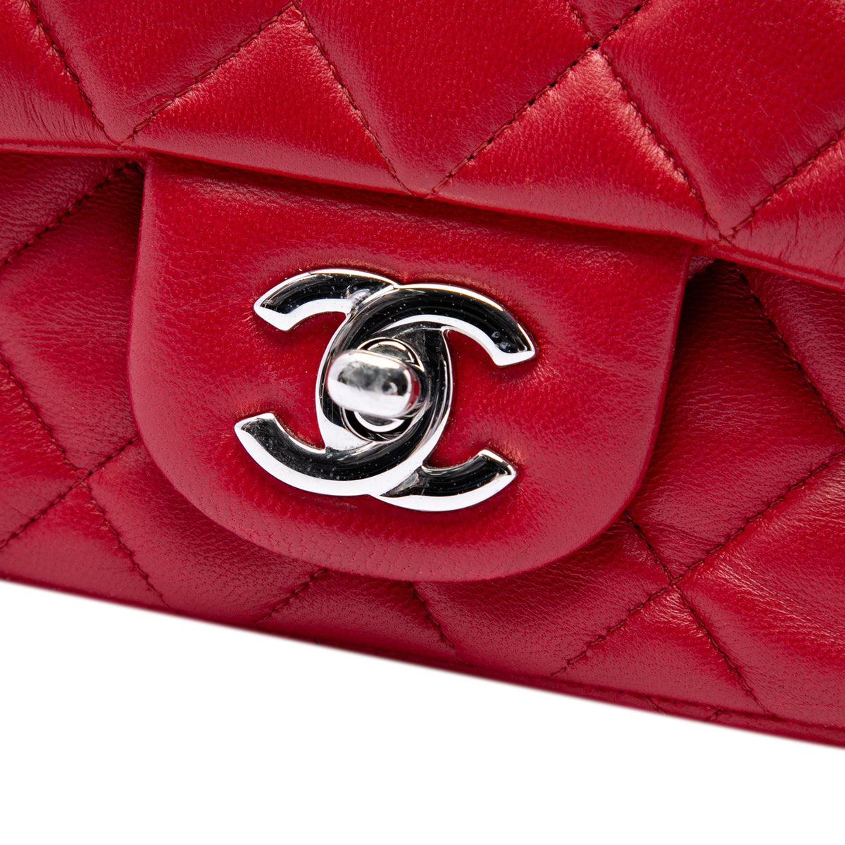 Chanel Mini Square Classic Lambskin Single Flap