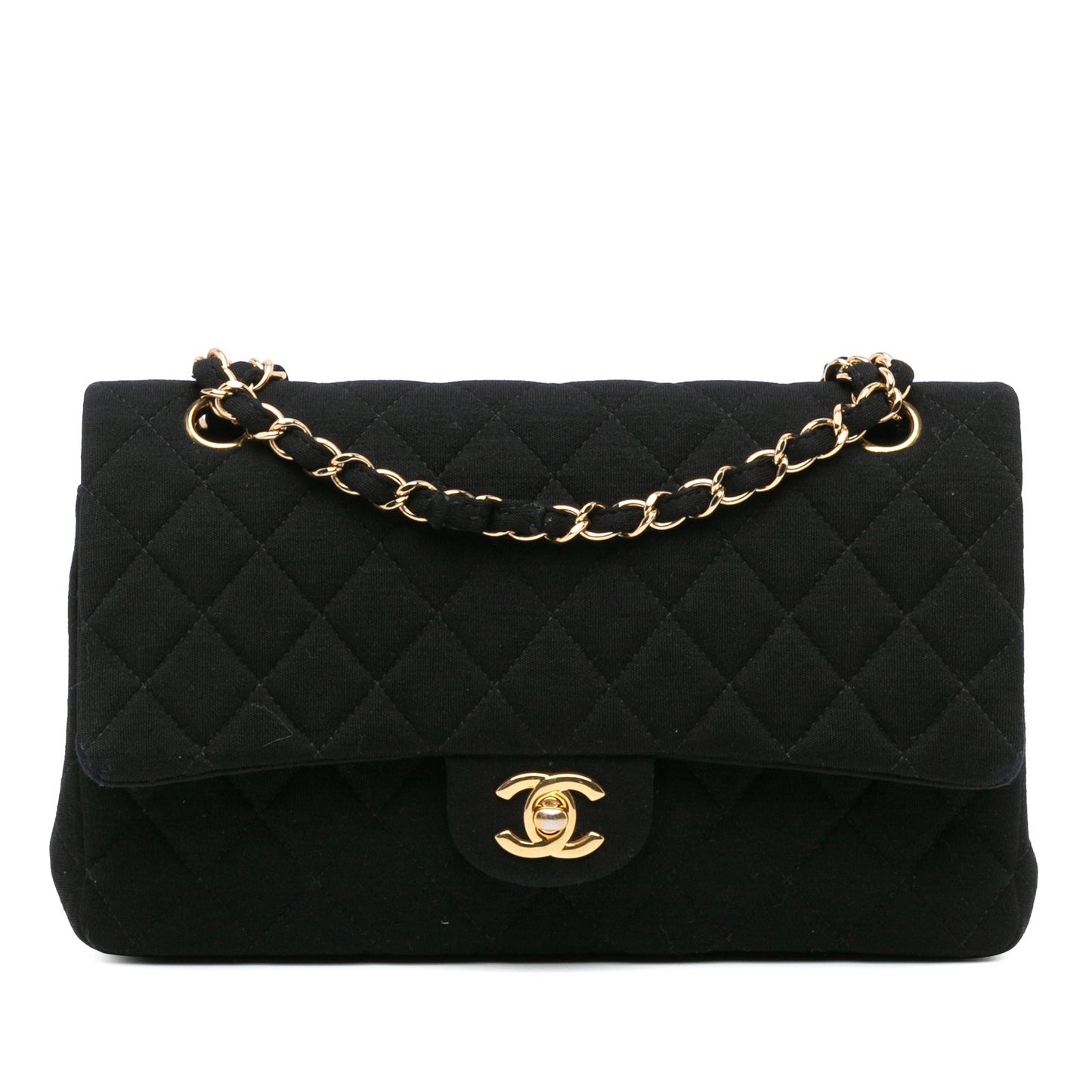 Chanel Medium Classic Jersey Double Flap