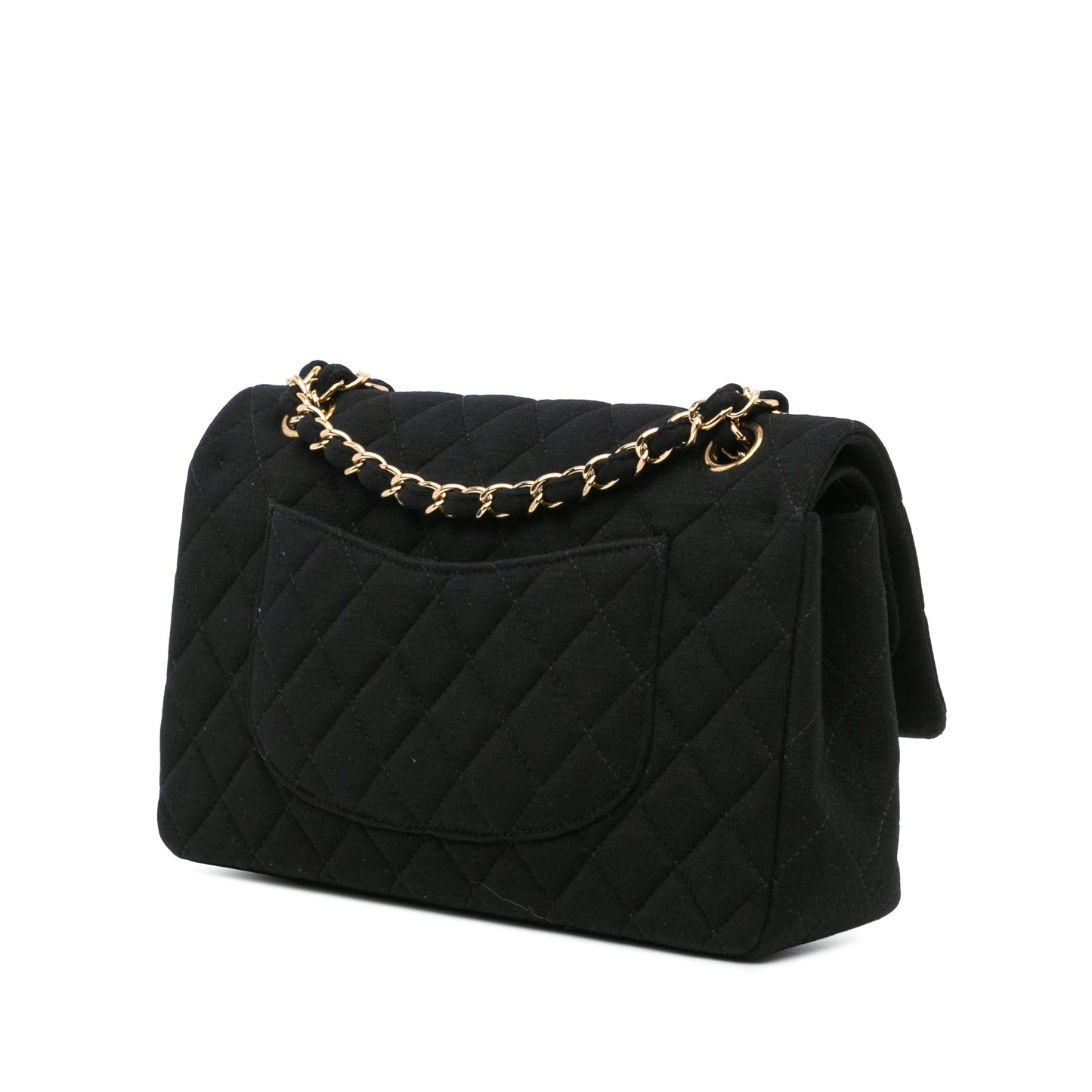 Chanel Medium Classic Jersey Double Flap