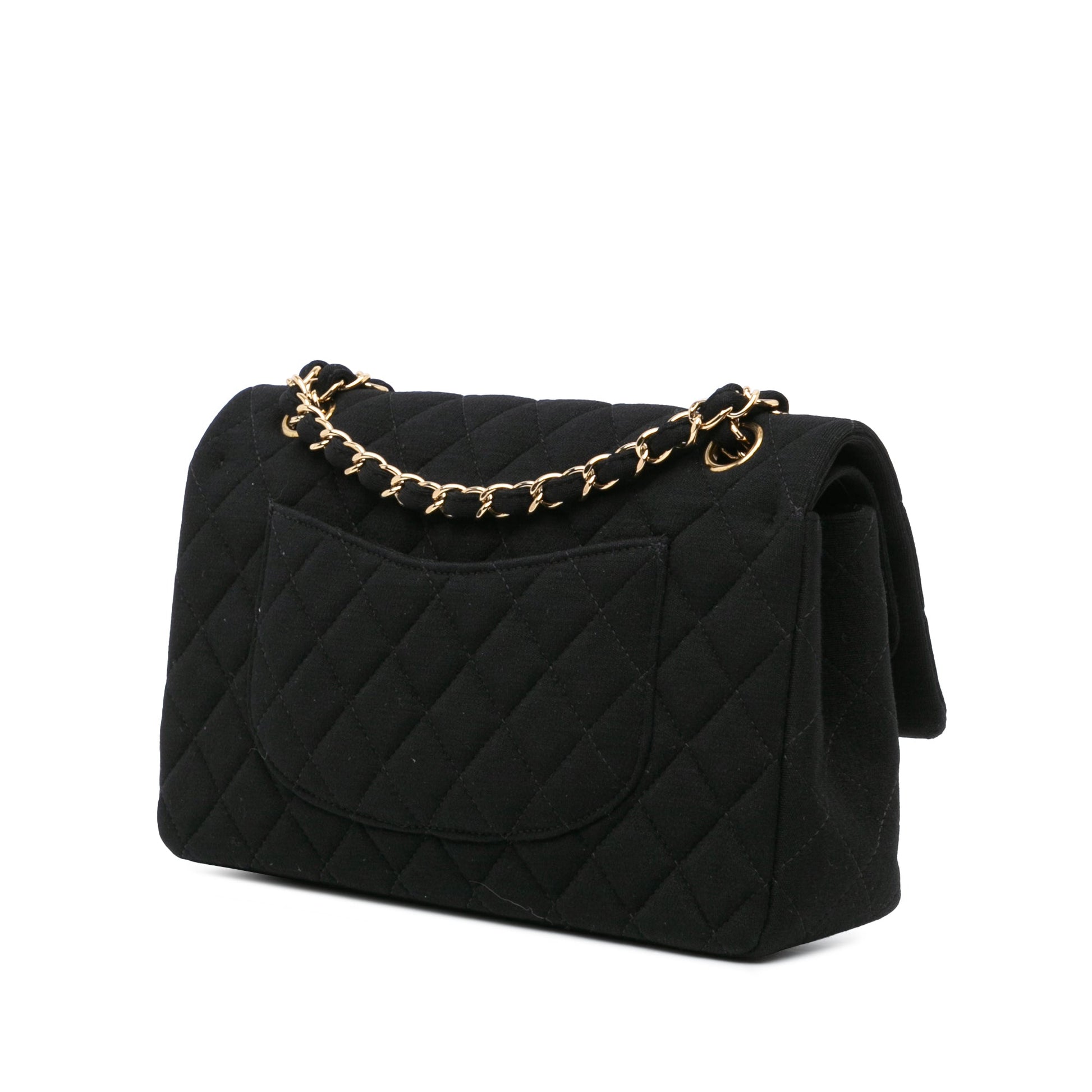 Chanel Medium Classic Jersey Double Flap