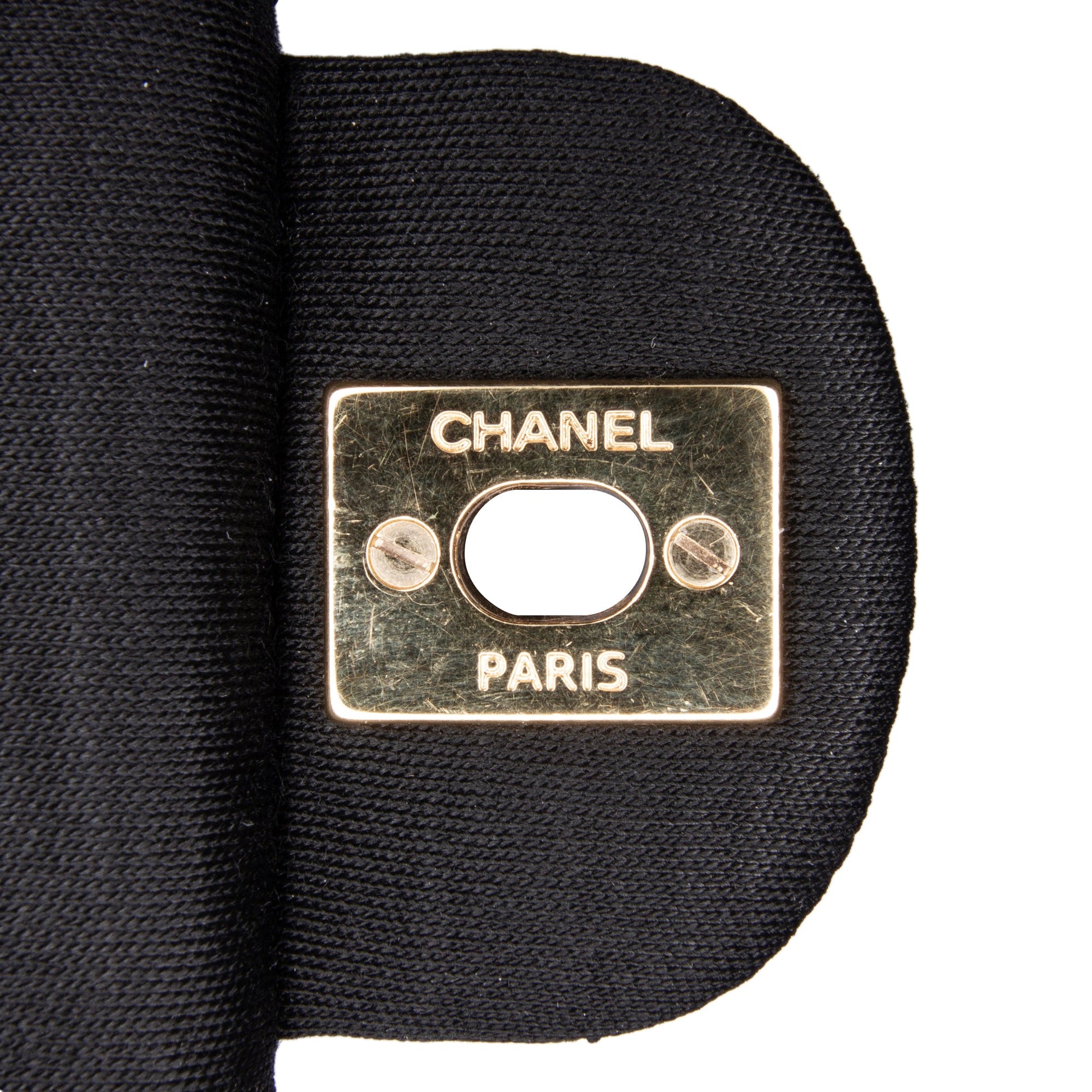 Chanel Medium Classic Jersey Double Flap