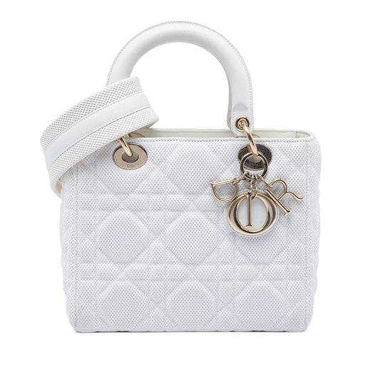 Dior Medium Mesh Cannage Lady Dior